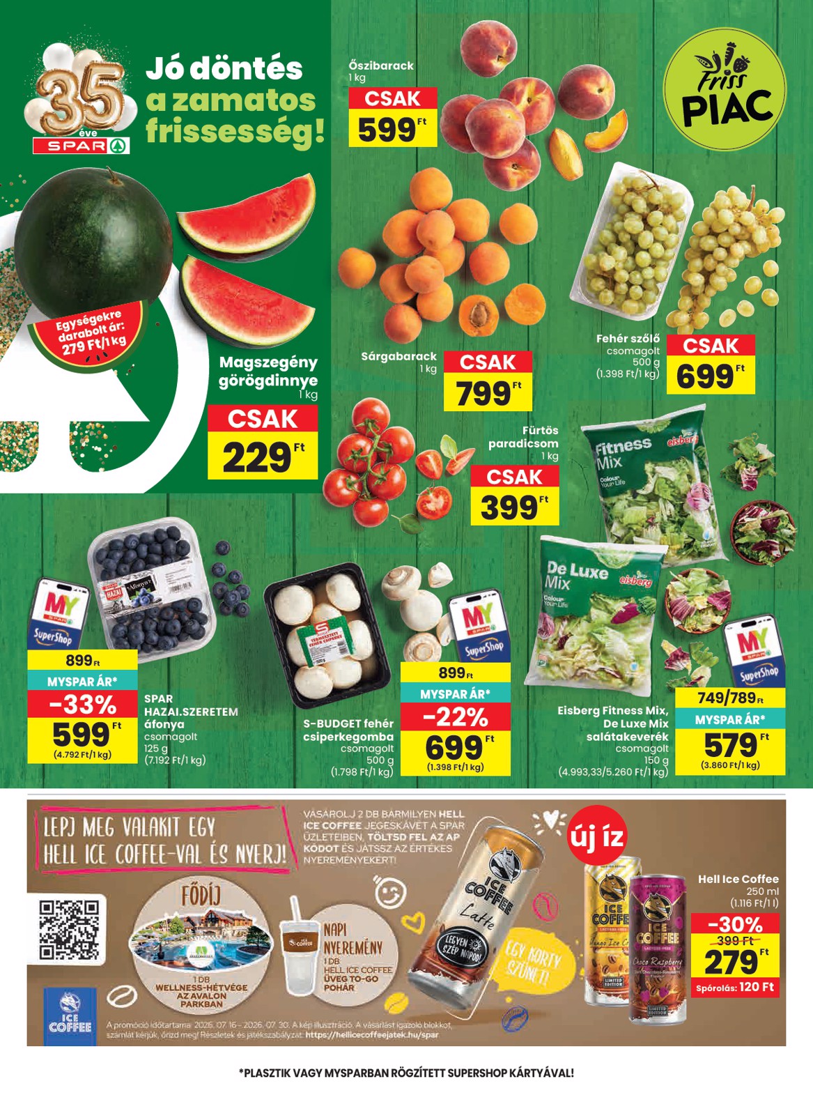 spar - Aktuális SPAR szórólap érvényes csütörtöktől 2026.07.16.-től szerdától 2026.07.22.-ig - page: 15