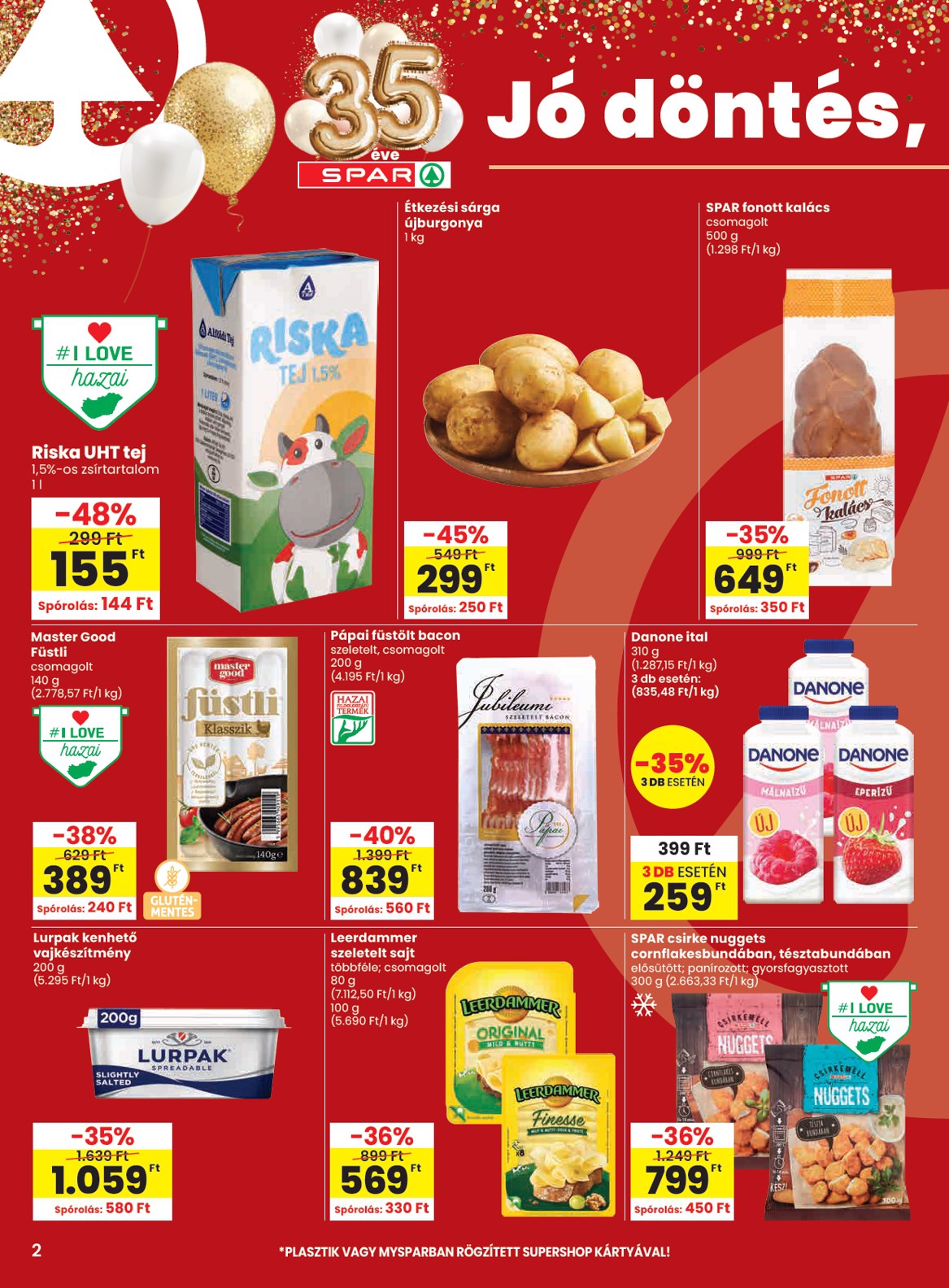 spar - SPAR hirdetmény a következő hétre csütörtöktől 2026.07.23.-tól szerdától 2026.07.29.-ig - page: 2