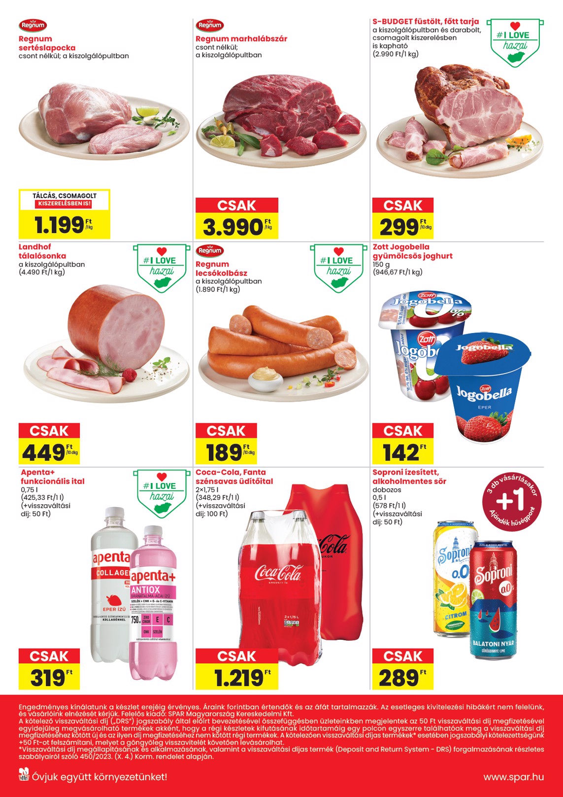 spar - SPAR - SPAR market Bak, Nagykapornak, Zalalövő szórólap hirdetmény a következő hétre csütörtöktől 2026.07.23.-tól szerdától 2026.07.29.-ig - page: 2