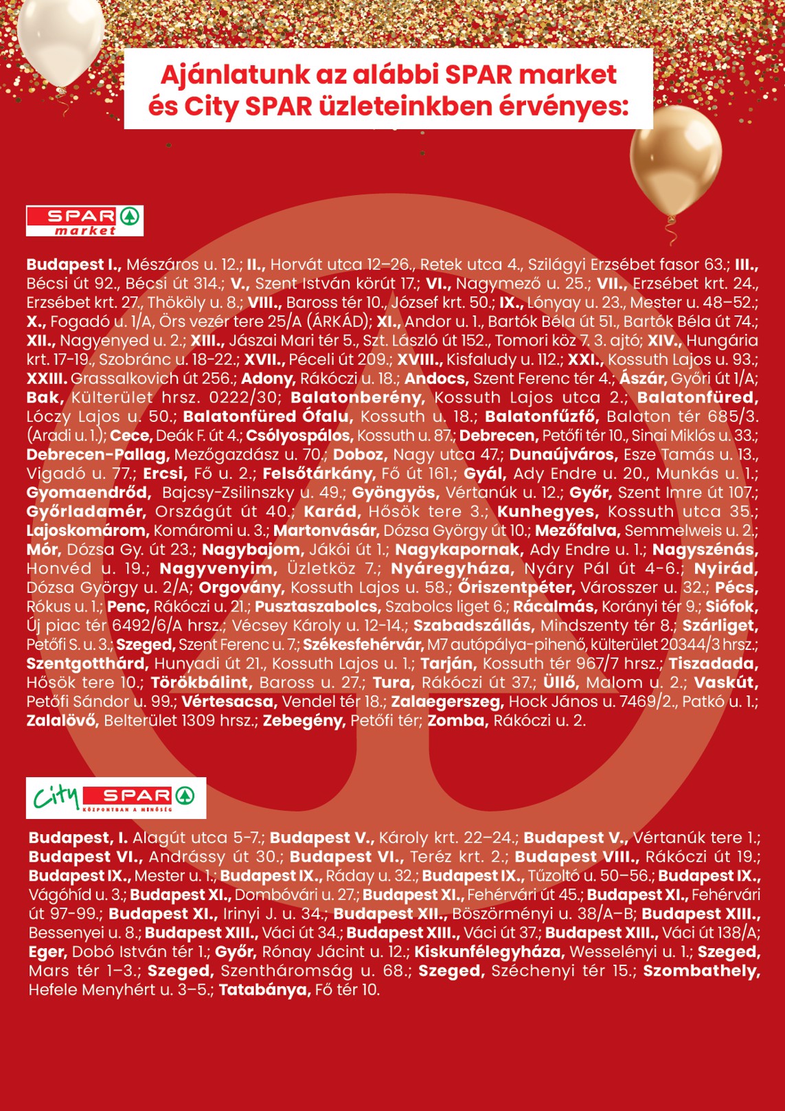 spar - SPAR - Market, City hirdetmény a következő hétre csütörtöktől 2026.07.23.-tól szerdától 2026.07.29.-ig - page: 3
