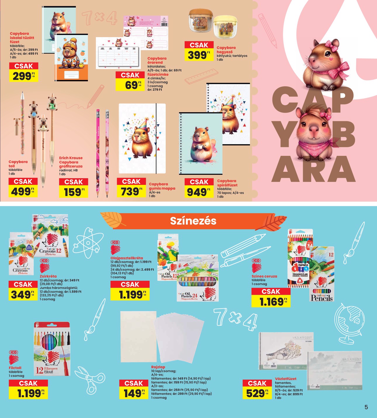 spar - SPAR - INTERSPAR Iskola hirdetmény a következő hétre csütörtöktől 2026.07.30.-tól szerdától 2026.08.12.-ig - page: 5