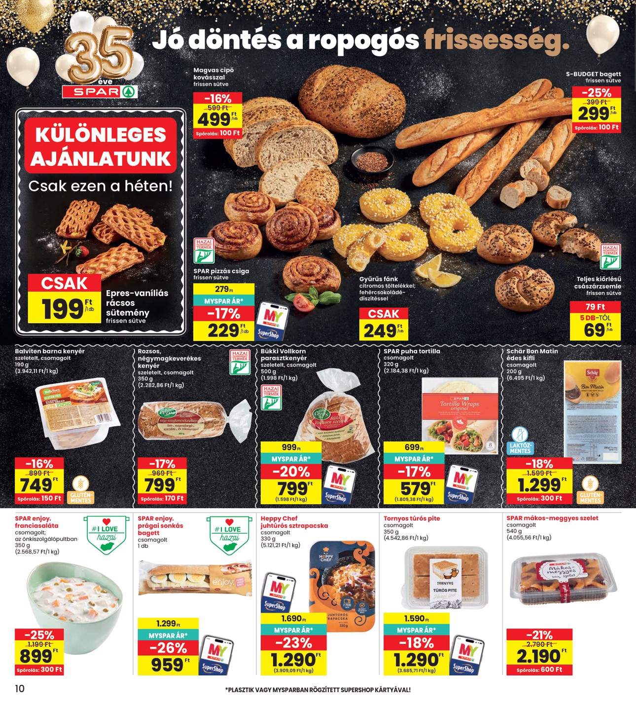 spar - SPAR - INTERSPAR hirdetmény a következő hétre csütörtöktől 2026.07.30.-tól szerdától 2026.08.05.-ig - page: 10