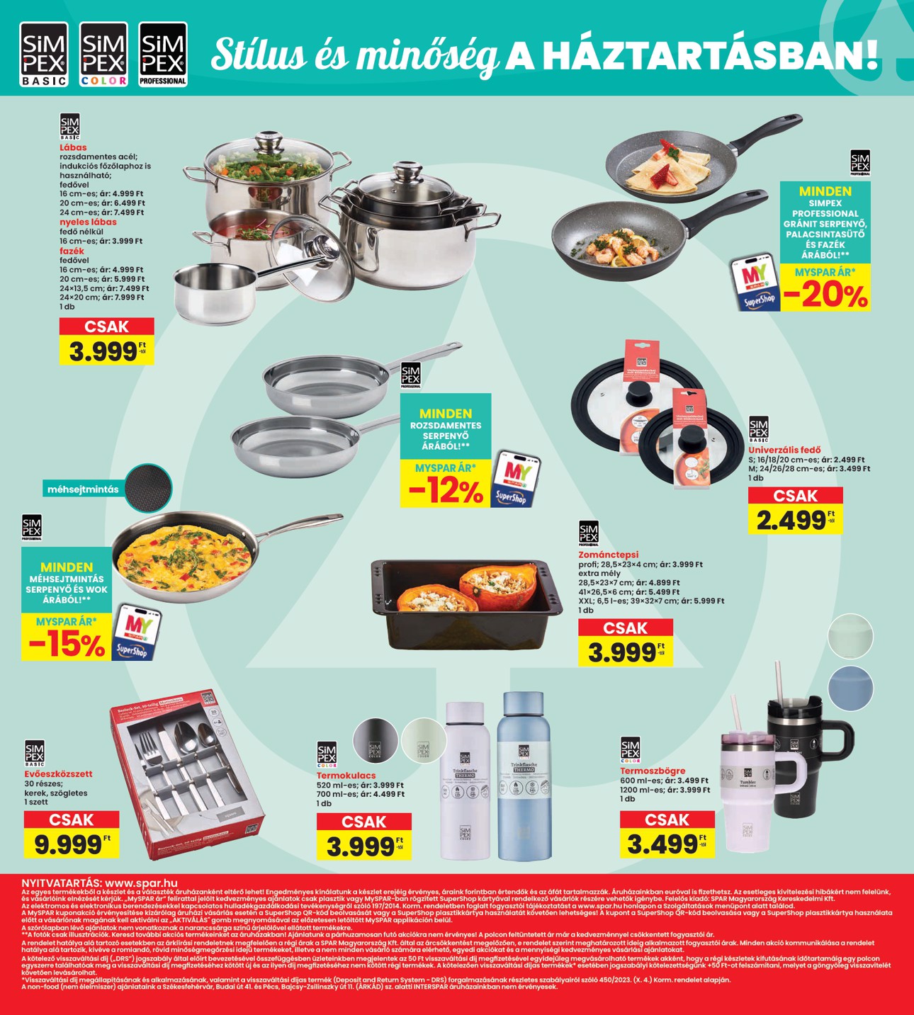 spar - INTERSPAR hirdetmény a következő hétre csütörtöktől 2026.09.10.-tól szerdától 2026.09.16.-ig - page: 21