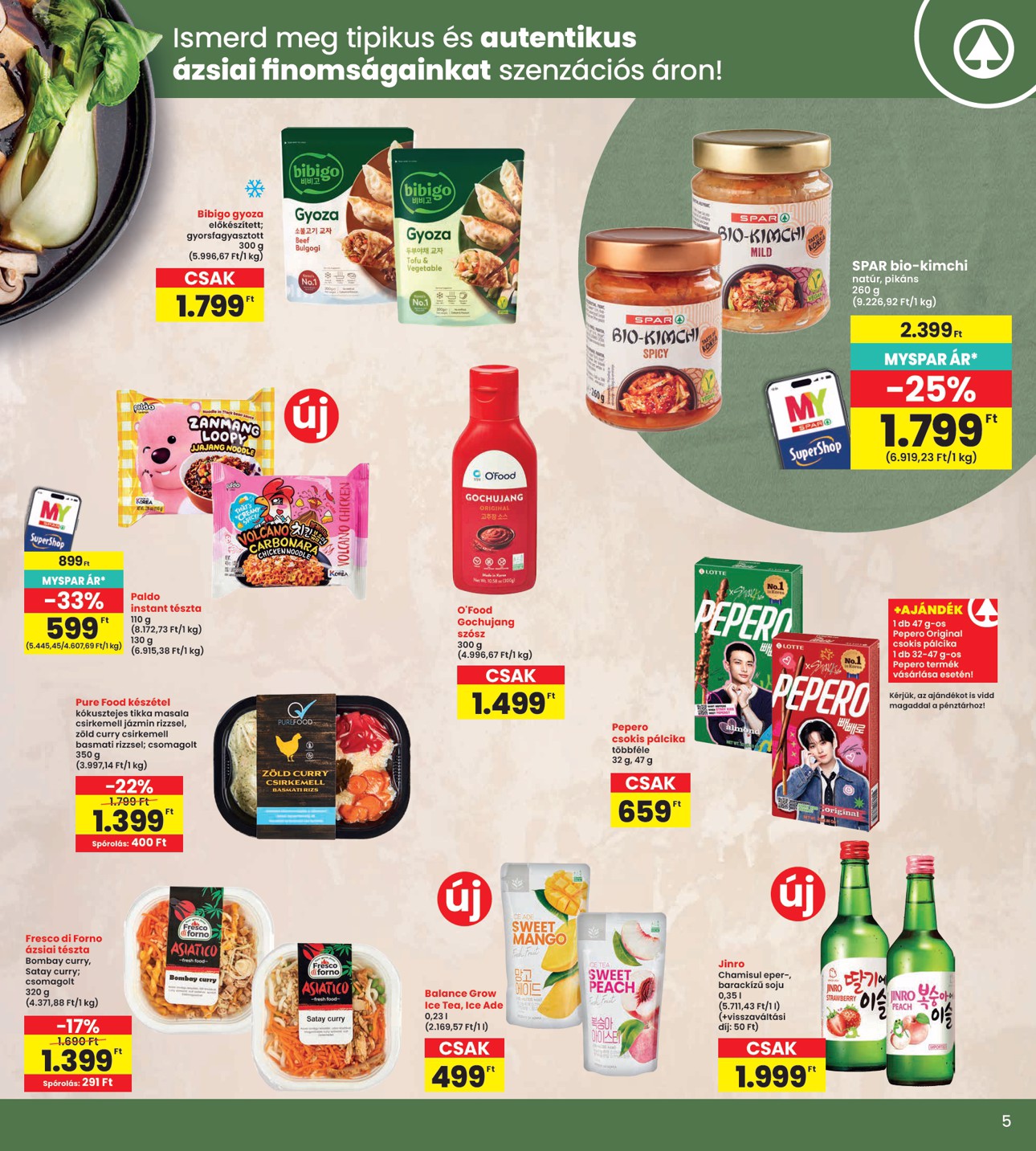 spar - INTERSPAR hirdetmény a következő hétre csütörtöktől 2026.09.10.-tól szerdától 2026.09.16.-ig - page: 5