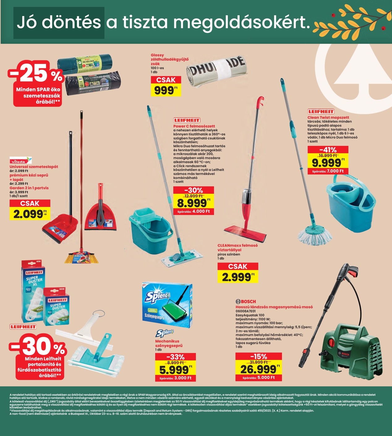 spar - Aktuális INTERSPAR - Home katalógus szórólap érvényes csütörtöktől 2026.09.17.-től szerdától 2026.09.30.-ig - page: 5