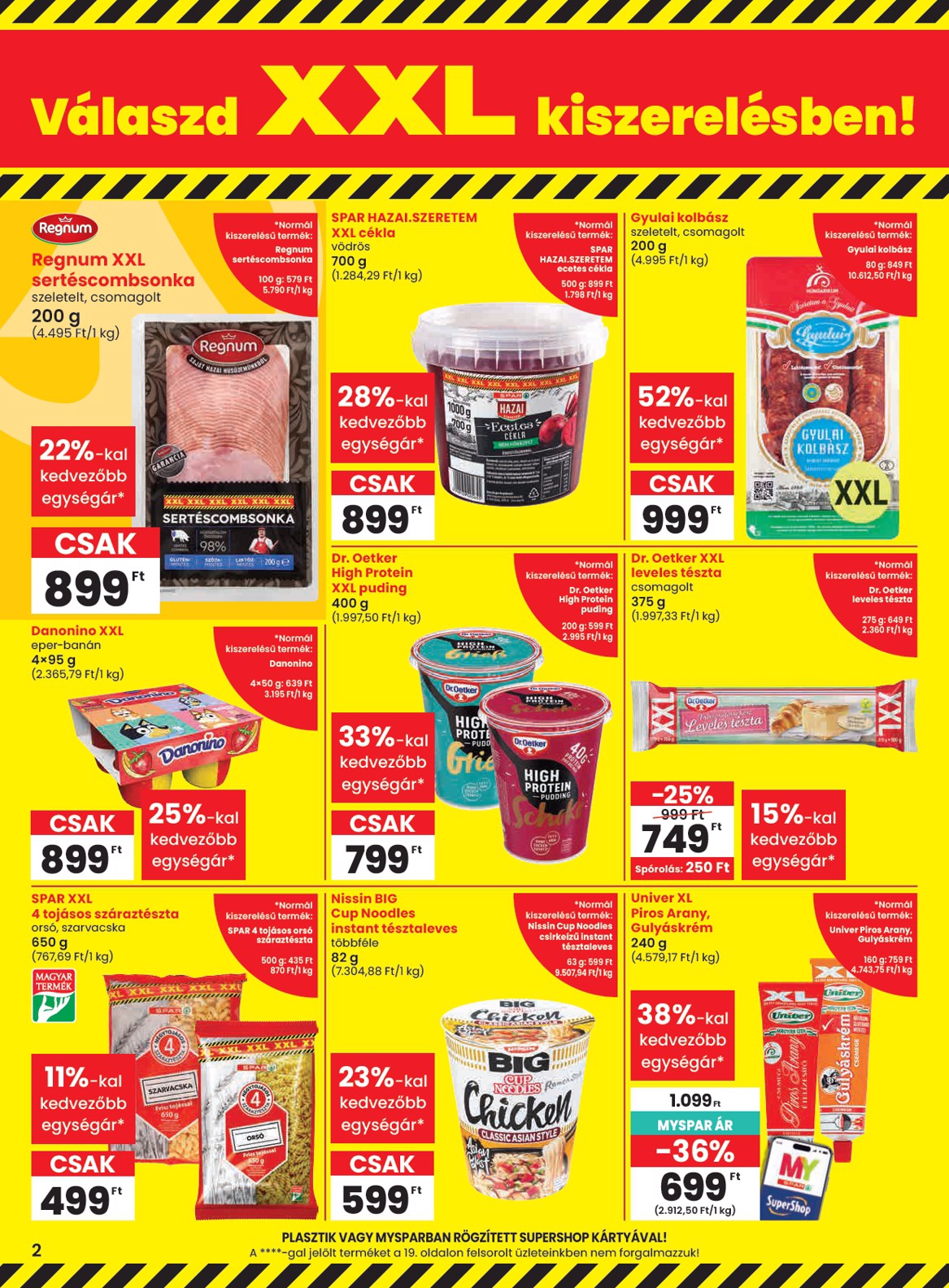 spar - SPAR hirdetmény a következő hétre csütörtöktől 2026.09.24.-tól szerdától 2026.09.30.-ig - page: 2