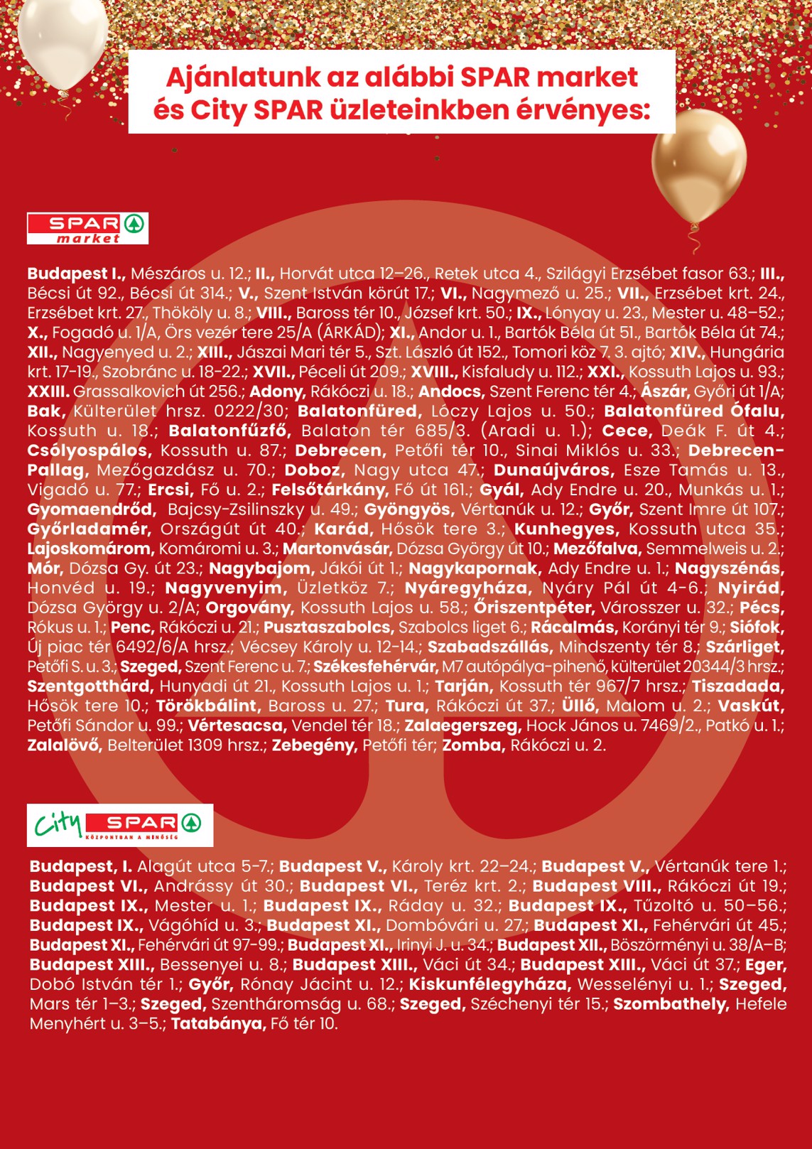 spar - SPAR - Market, City hirdetmény a következő hétre csütörtöktől 2026.09.24.-tól szerdától 2026.09.30.-ig - page: 3