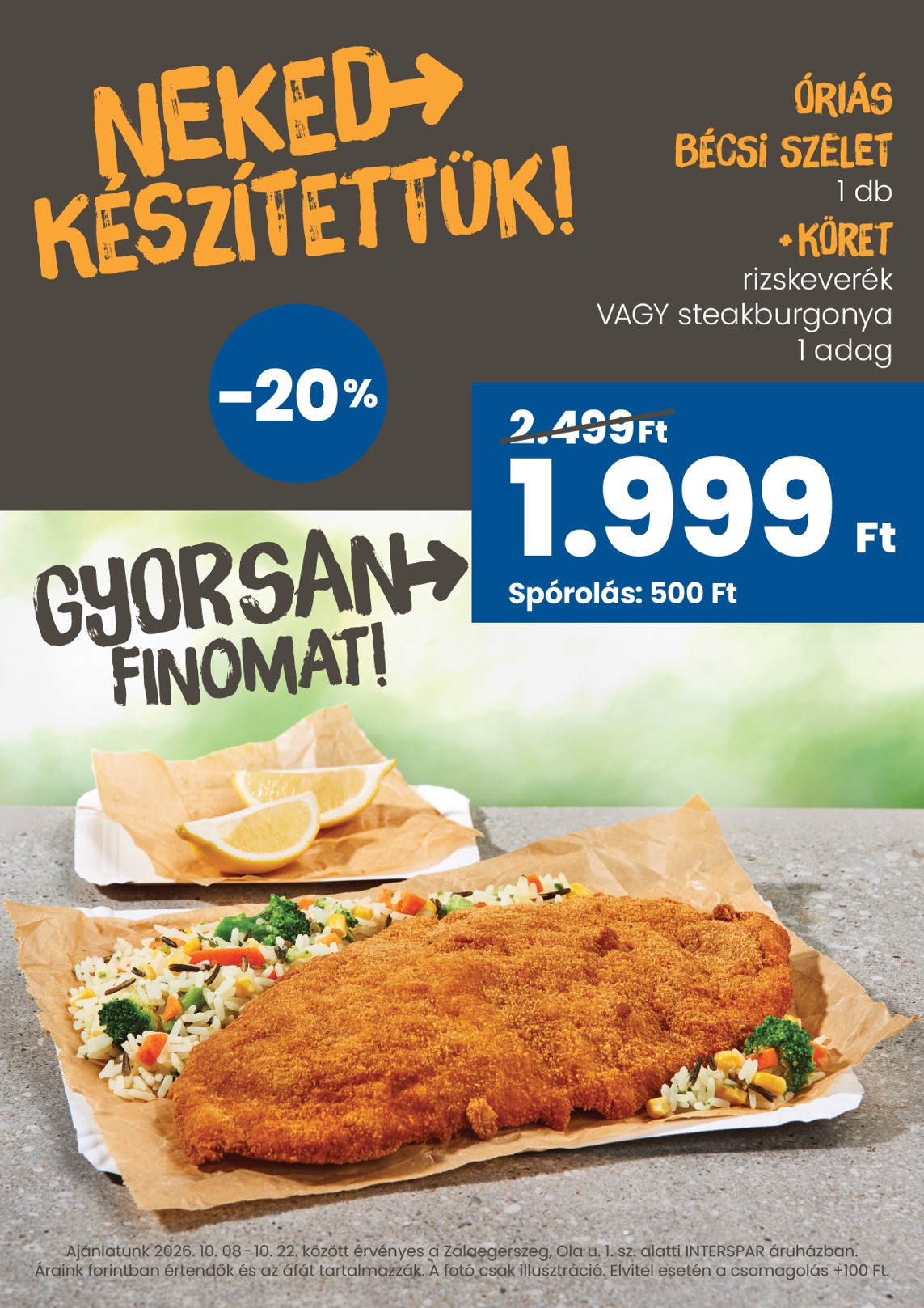 spar - Aktuális INTERSPAR toGo - Zalaegerszeg szórólap érvényes csütörtöktől 2026.10.08.-től csütörtöktől 2026.12.31.-ig - page: 3