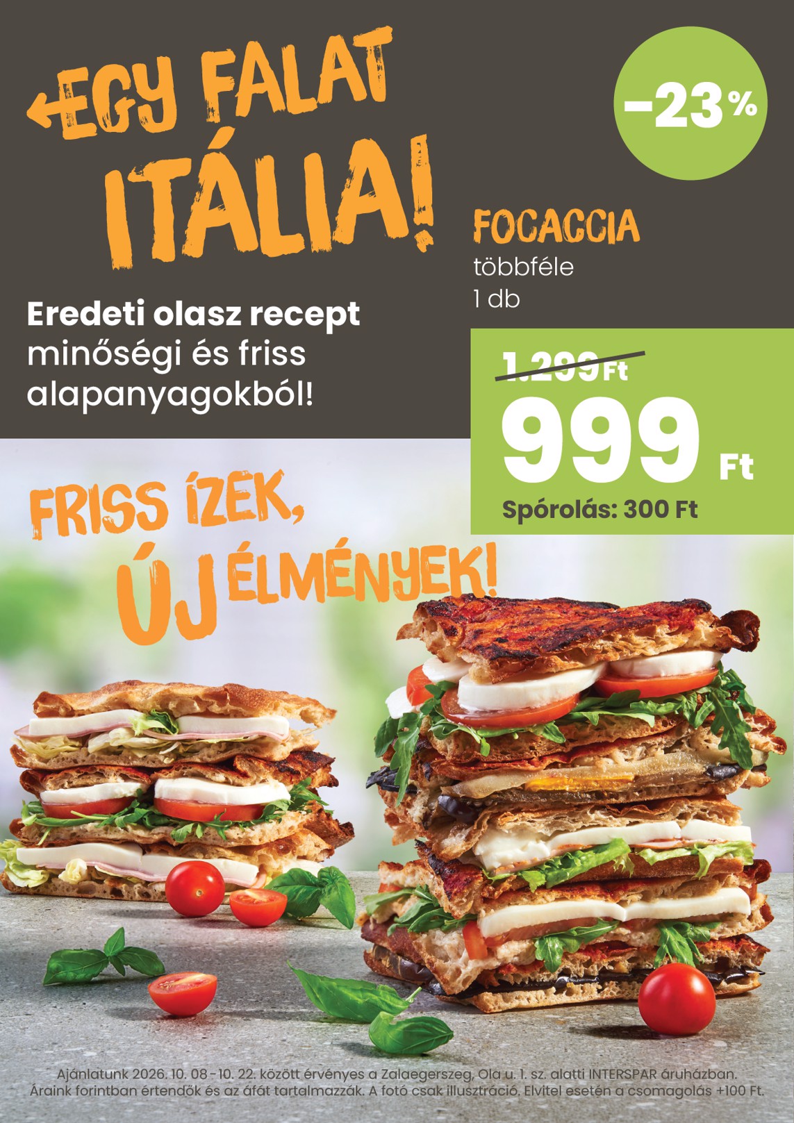 spar - Aktuális INTERSPAR toGo - Zalaegerszeg szórólap érvényes csütörtöktől 2026.10.08.-től csütörtöktől 2026.12.31.-ig - page: 2