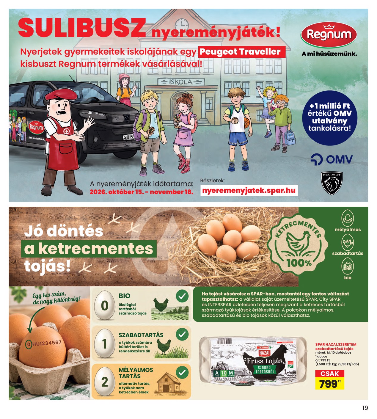 spar - INTERSPAR hirdetmény a következő hétre csütörtöktől 2026.10.22.-tól szerdától 2026.10.28.-ig - page: 19