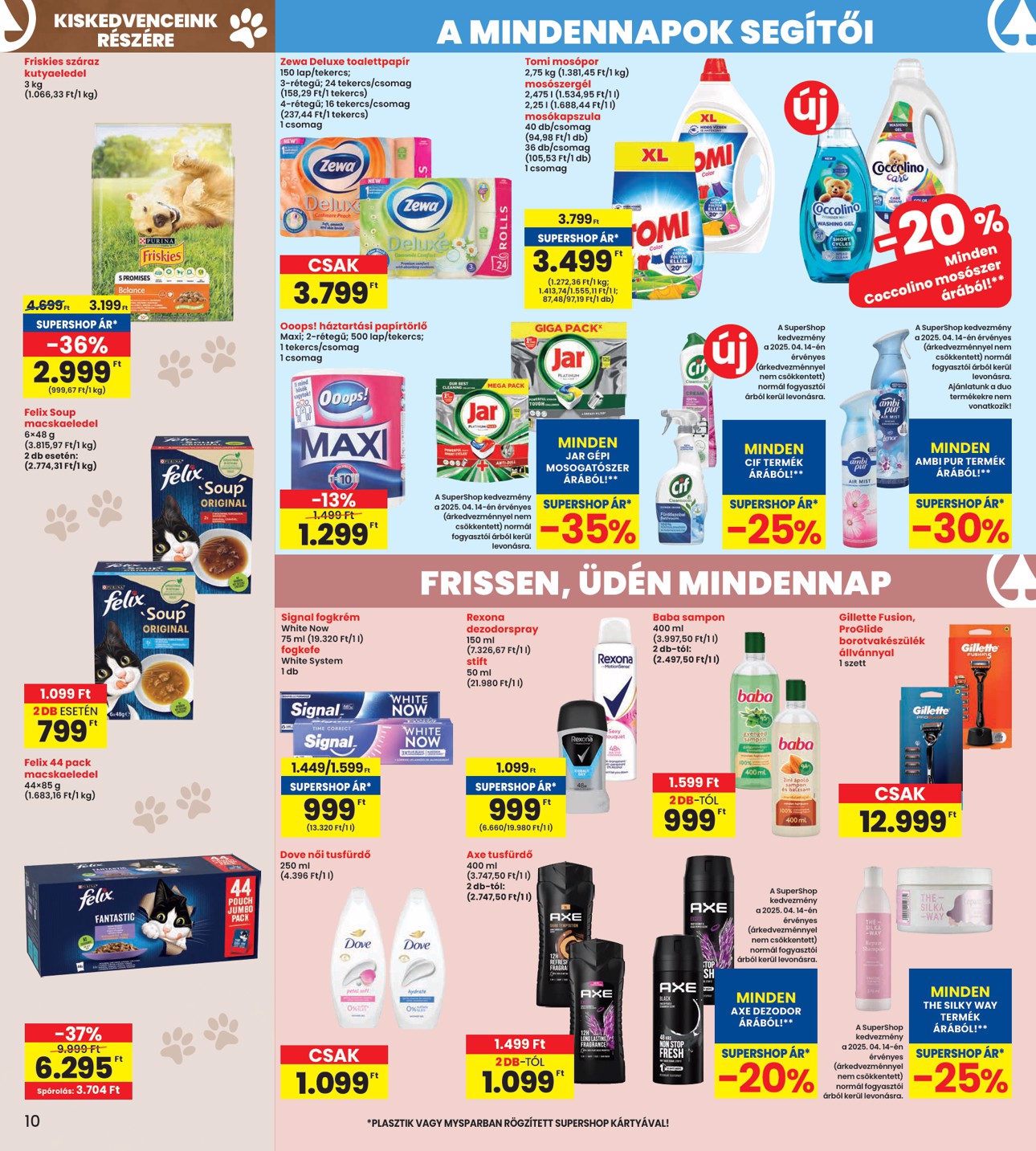spar - INTERSPAR akciós újság, érvényes 04.15. - 04.22. - page: 10