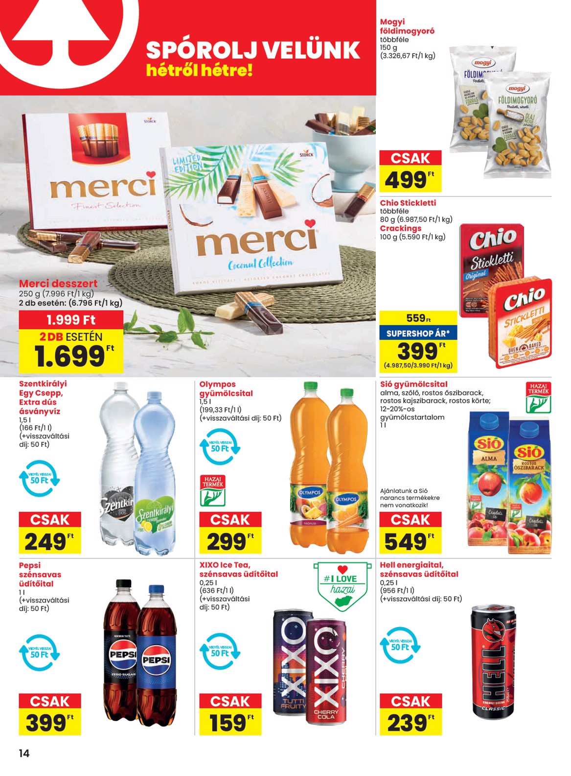 spar - SPAR akciós újság, érvényes 04.23. - 04.30. - page: 14