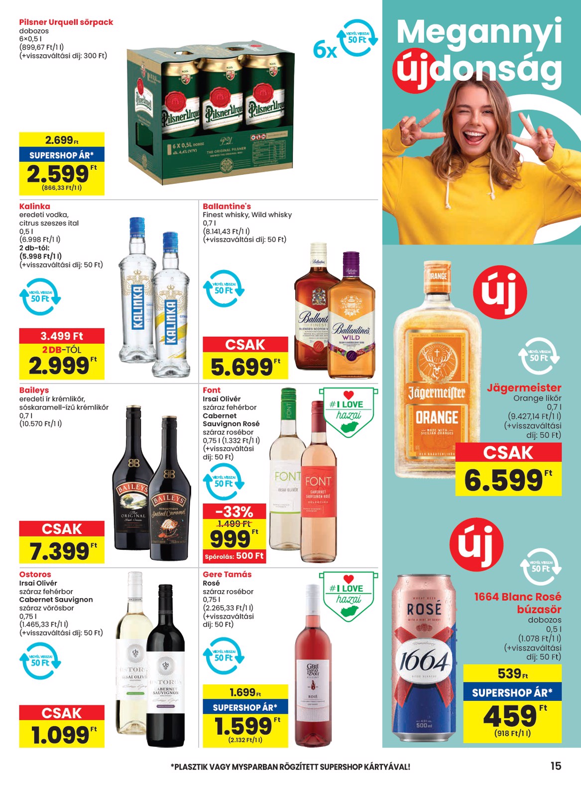 spar - SPAR akciós újság, érvényes 05.02. - 05.07. - page: 15
