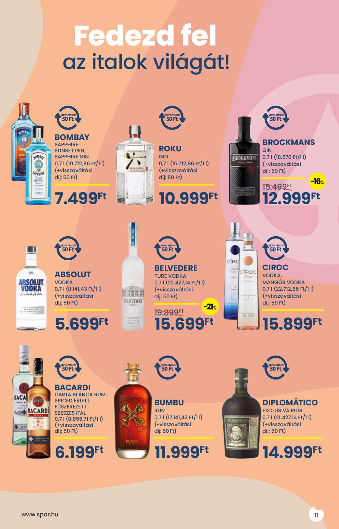 spar - SPAR - BOR tavasz akciós újság, érvényes 05.02. - 05.28. - page: 11