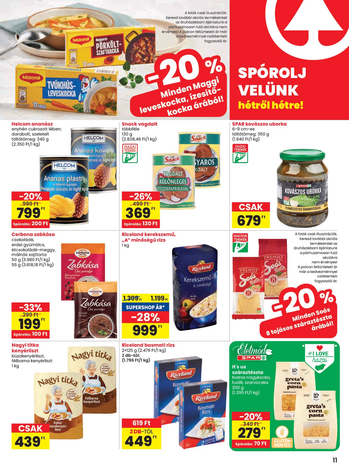 spar - SPAR - Hősök tere üzletnyitás akciós újság, érvényes 05.29. - 06.04. - page: 11