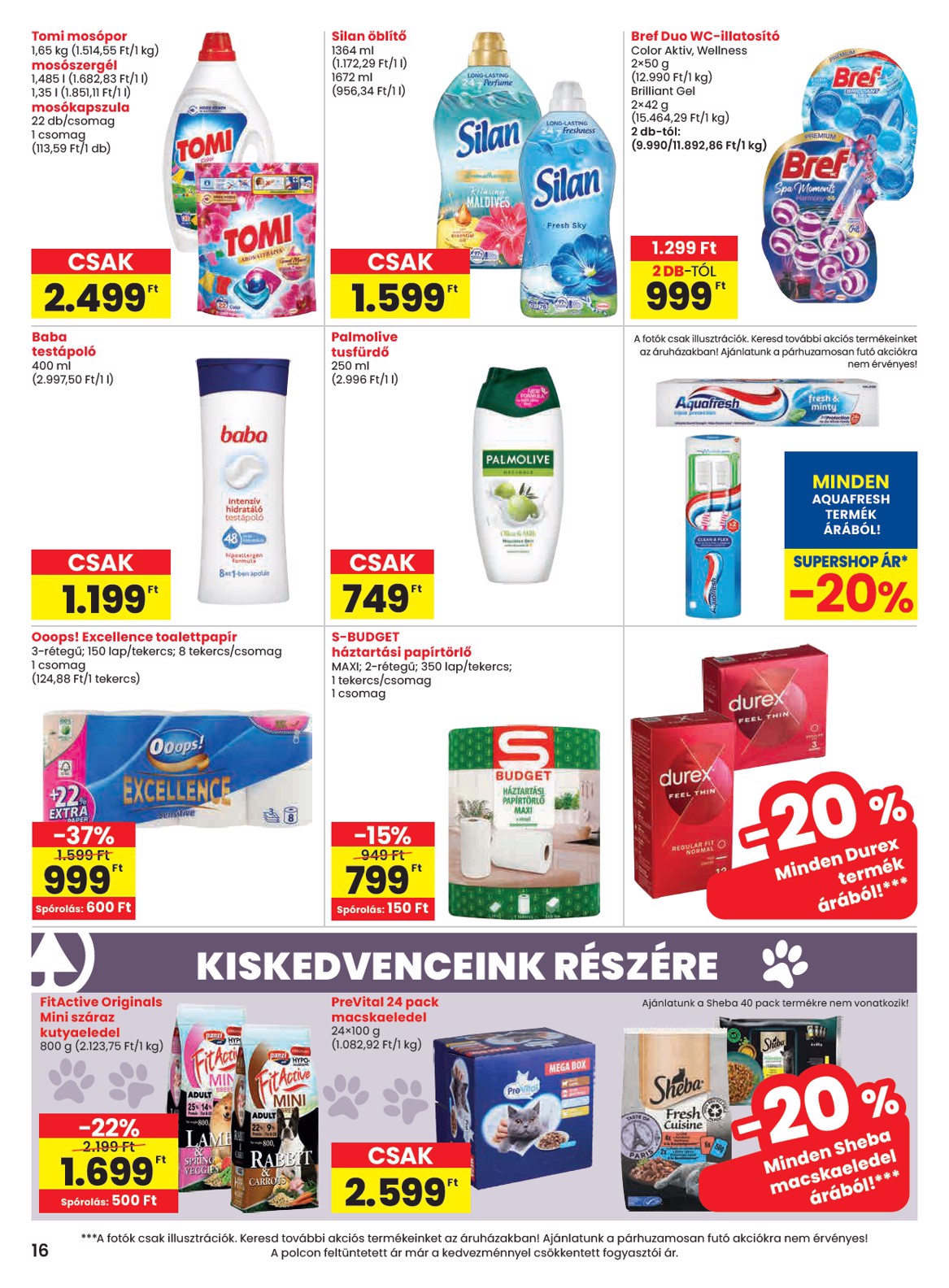 spar - SPAR - Hősök tere üzletnyitás akciós újság, érvényes 05.29. - 06.04. - page: 16