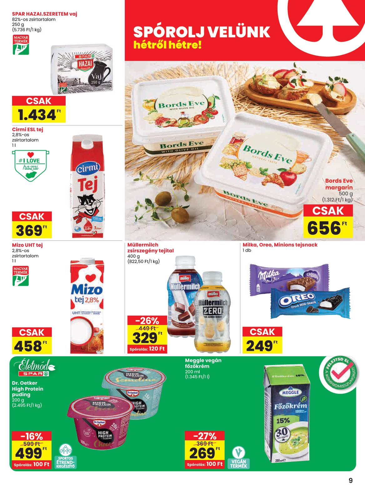 spar - SPAR - Hősök tere üzletnyitás akciós újság, érvényes 05.29. - 06.04. - page: 9