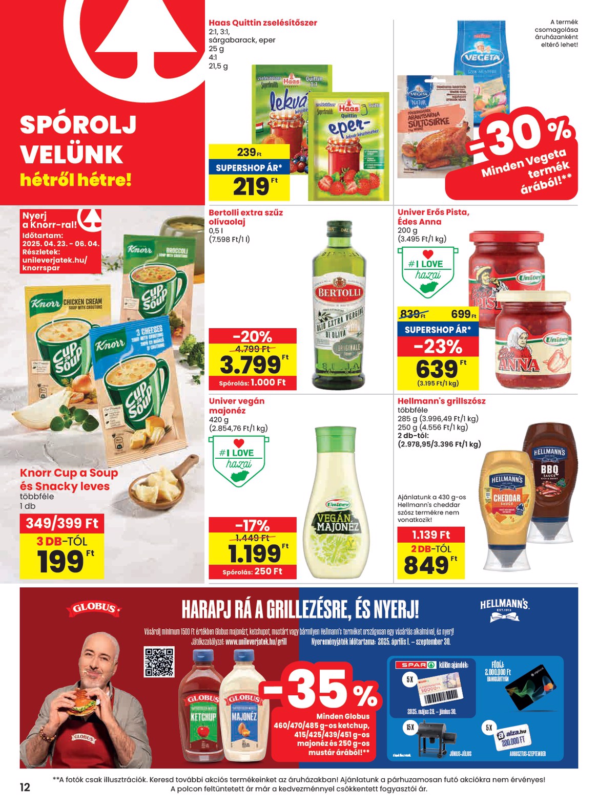 spar - SPAR - Hősök tere üzletnyitás akciós újság, érvényes 05.29. - 06.04. - page: 12