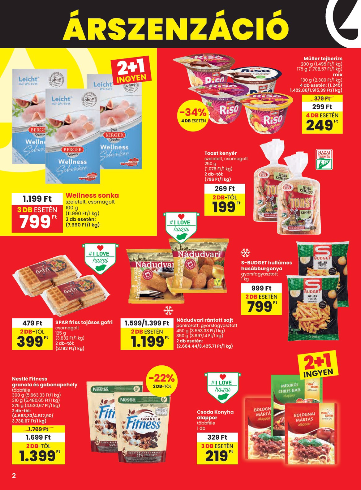 spar - SPAR - Hősök tere üzletnyitás akciós újság, érvényes 05.29. - 06.04. - page: 2