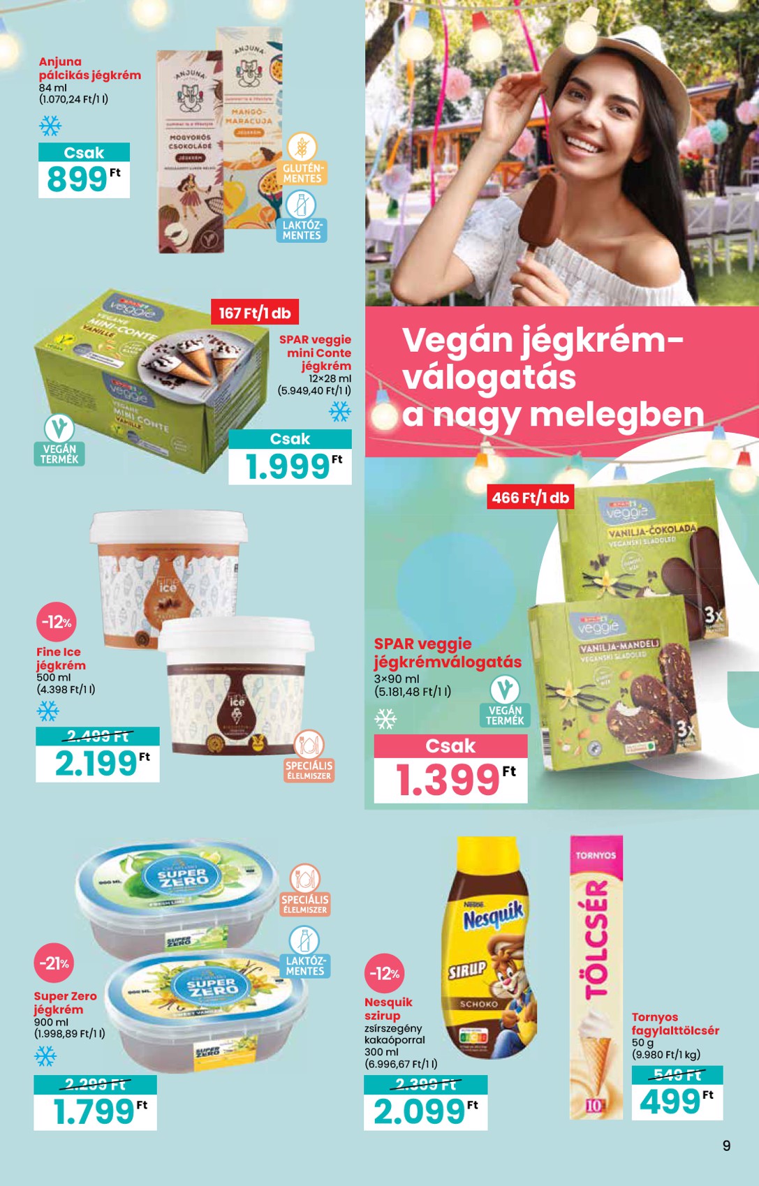 spar - SPAR - Kerti party akciós újság, érvényes 06.06. - 06.25. - page: 9