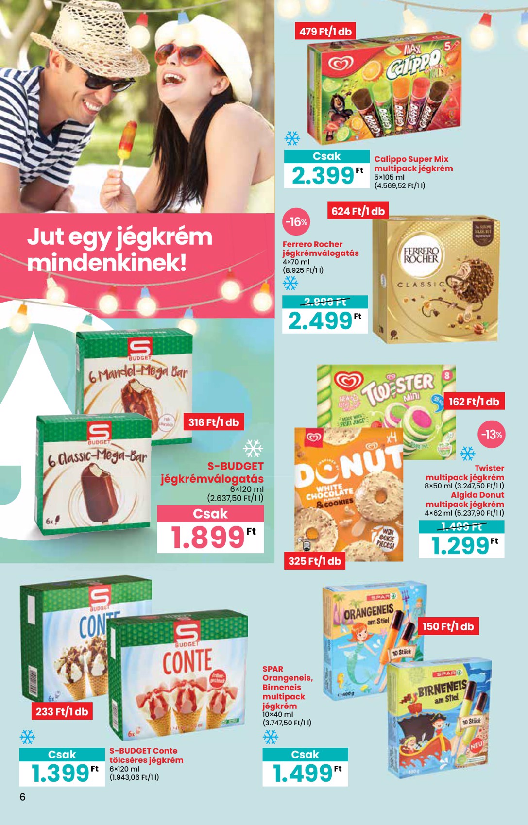 spar - SPAR - Kerti party akciós újság, érvényes 06.06. - 06.25. - page: 6