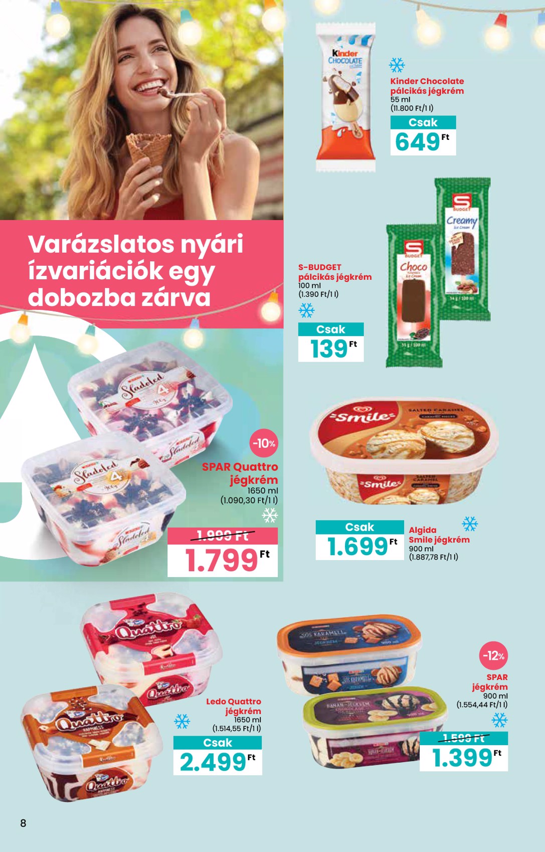 spar - SPAR - Kerti party akciós újság, érvényes 06.06. - 06.25. - page: 8
