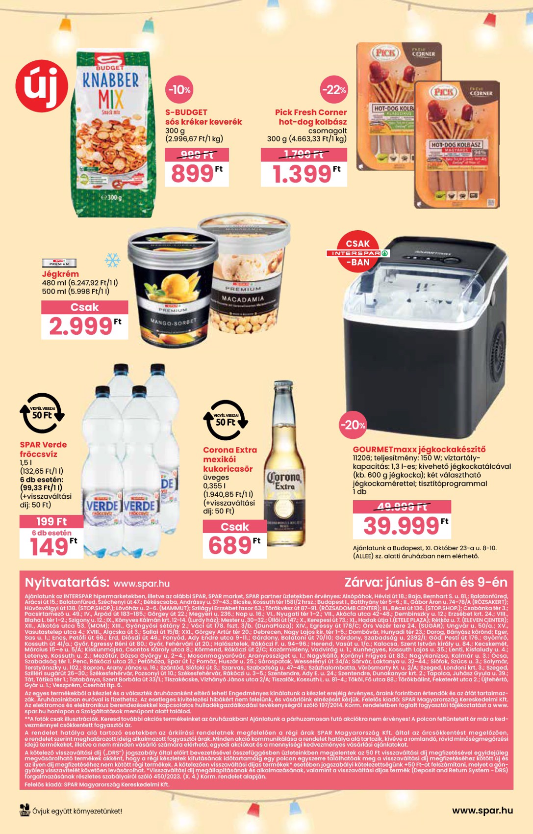 spar - SPAR - Kerti party akciós újság, érvényes 06.06. - 06.25. - page: 20