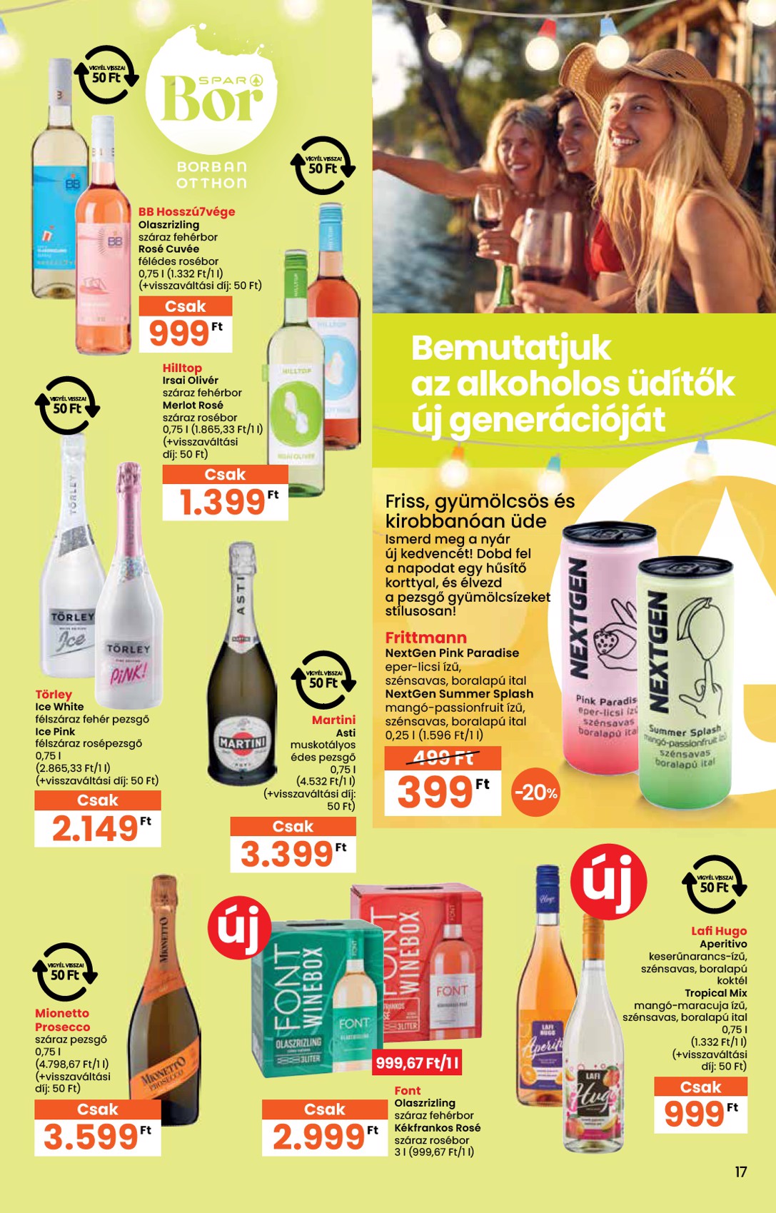 spar - SPAR - Kerti party akciós újság, érvényes 06.06. - 06.25. - page: 17