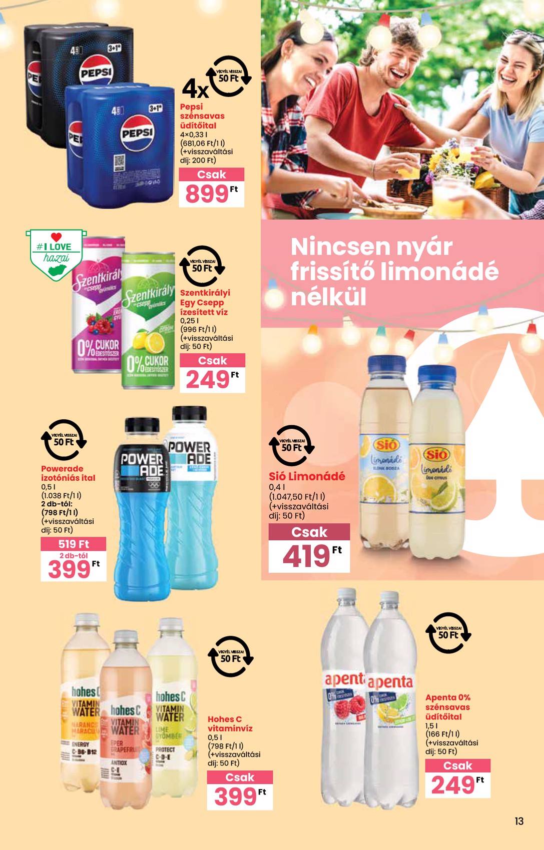 spar - SPAR - Kerti party akciós újság, érvényes 06.06. - 06.25. - page: 13