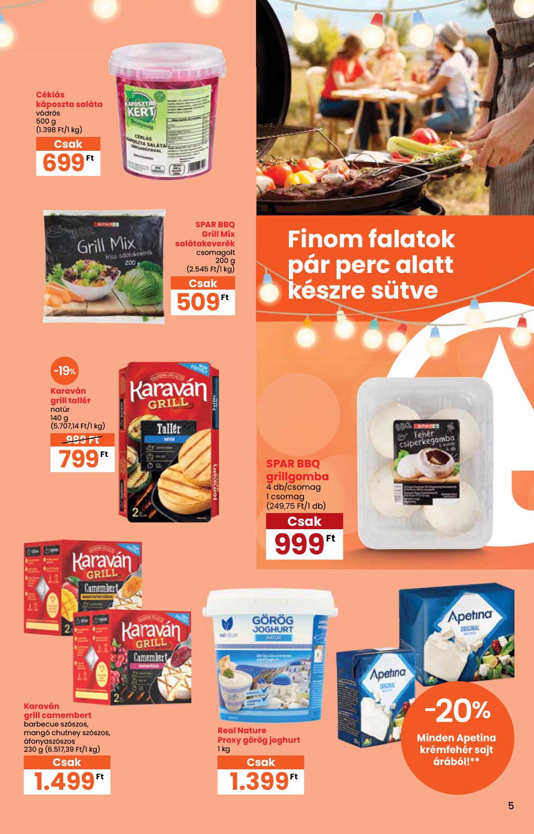 spar - SPAR - Kerti party akciós újság, érvényes 06.06. - 06.25. - page: 5