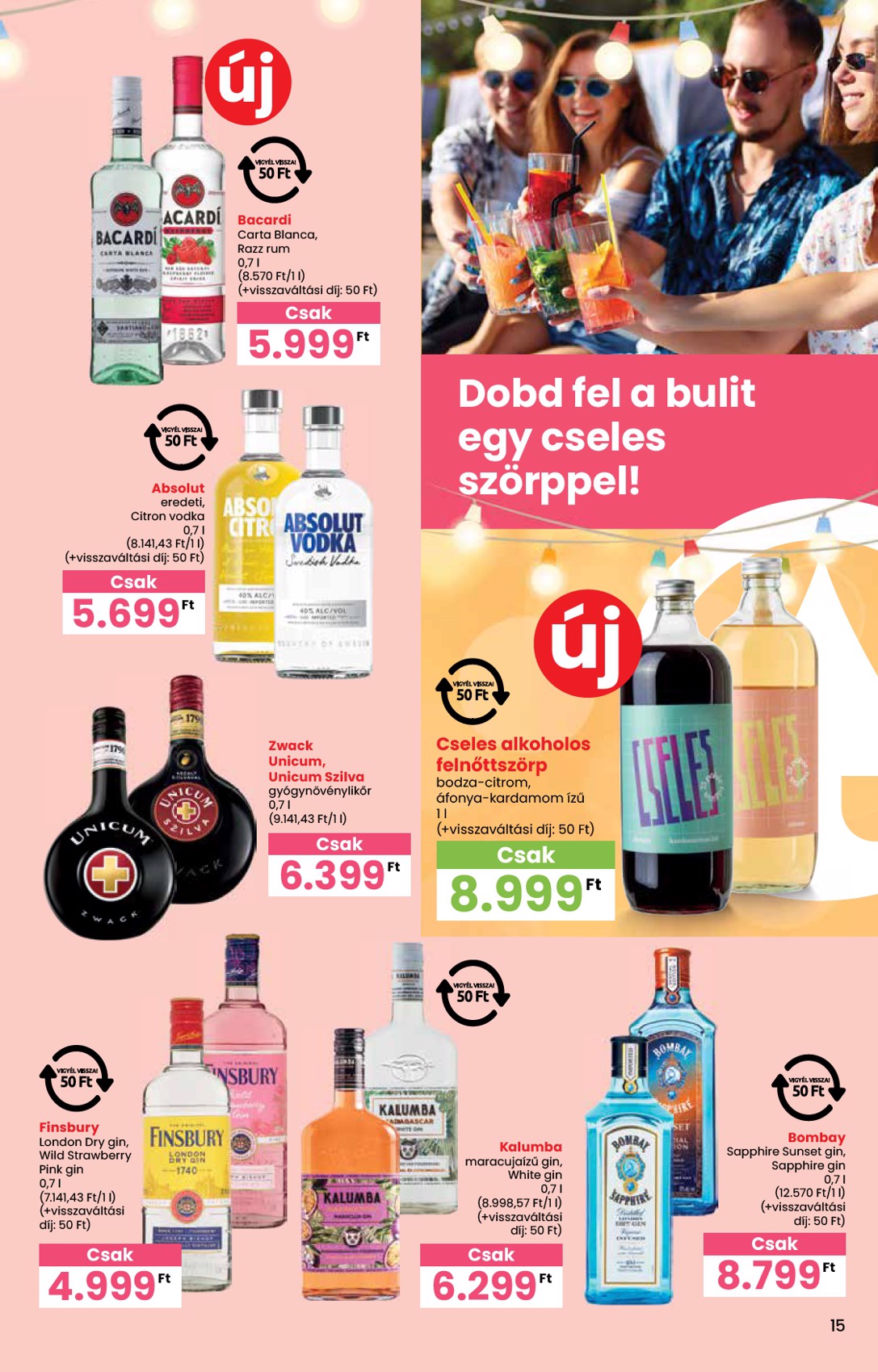 spar - SPAR - Kerti party akciós újság, érvényes 06.06. - 06.25. - page: 15