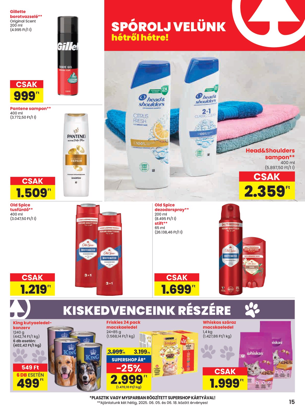 spar - SPAR akciós újság, érvényes 06.05. - 06.11. - page: 15