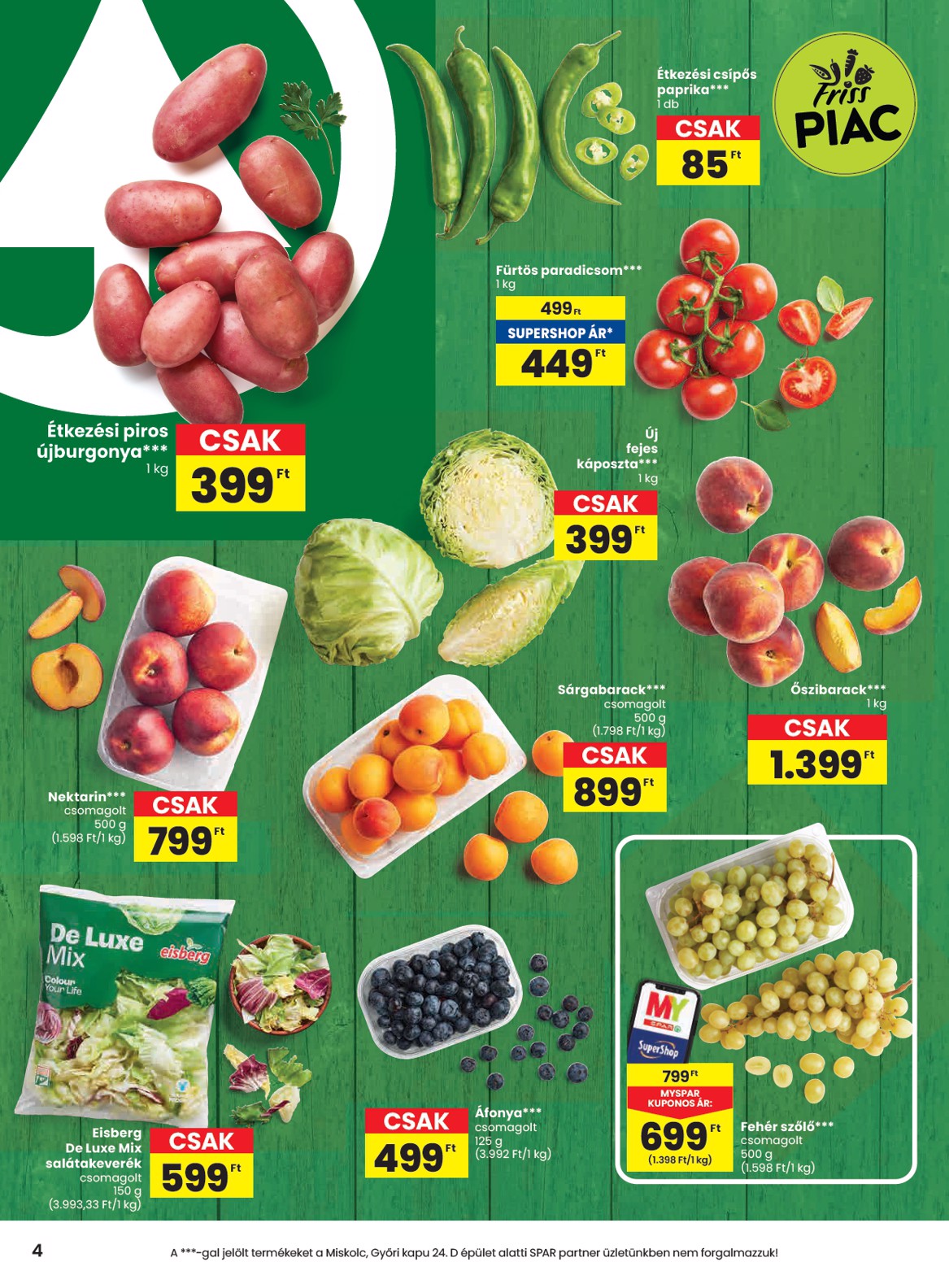 spar - SPAR akciós újság, érvényes 06.05. - 06.11. - page: 4