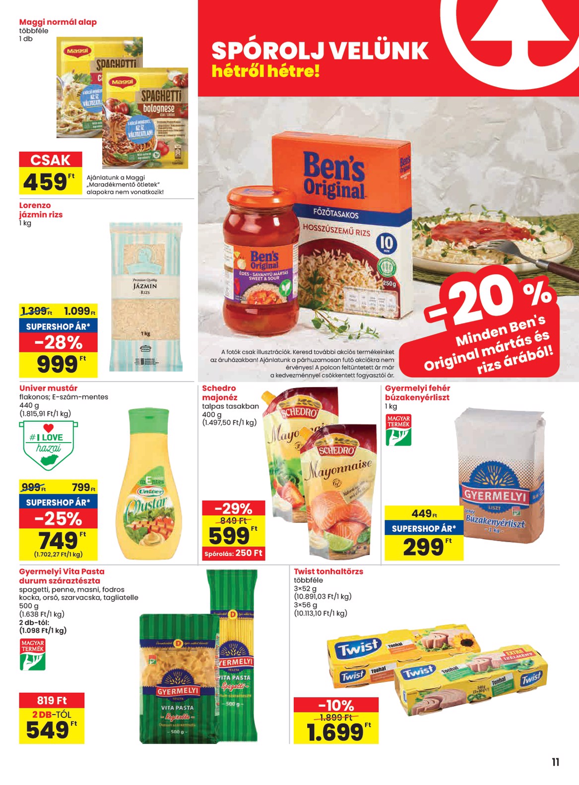spar - SPAR akciós újság, érvényes 06.05. - 06.11. - page: 11