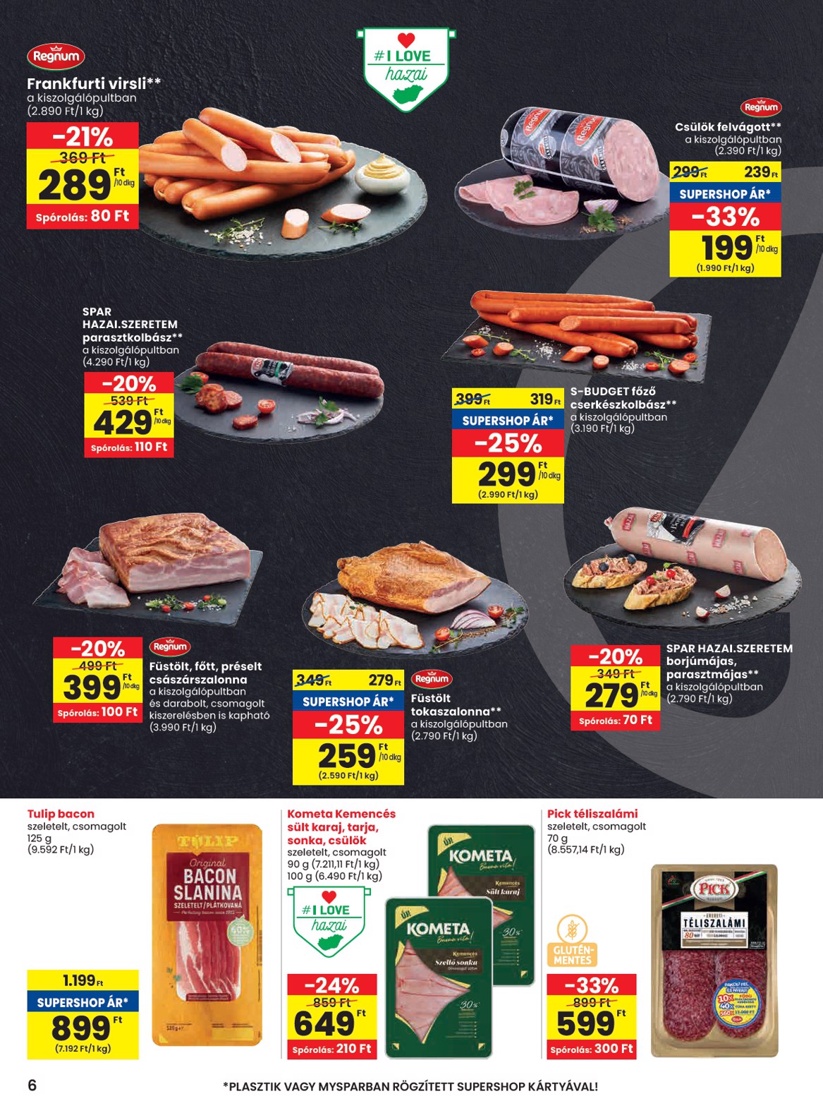 spar - SPAR akciós újság, érvényes 06.05. - 06.11. - page: 6
