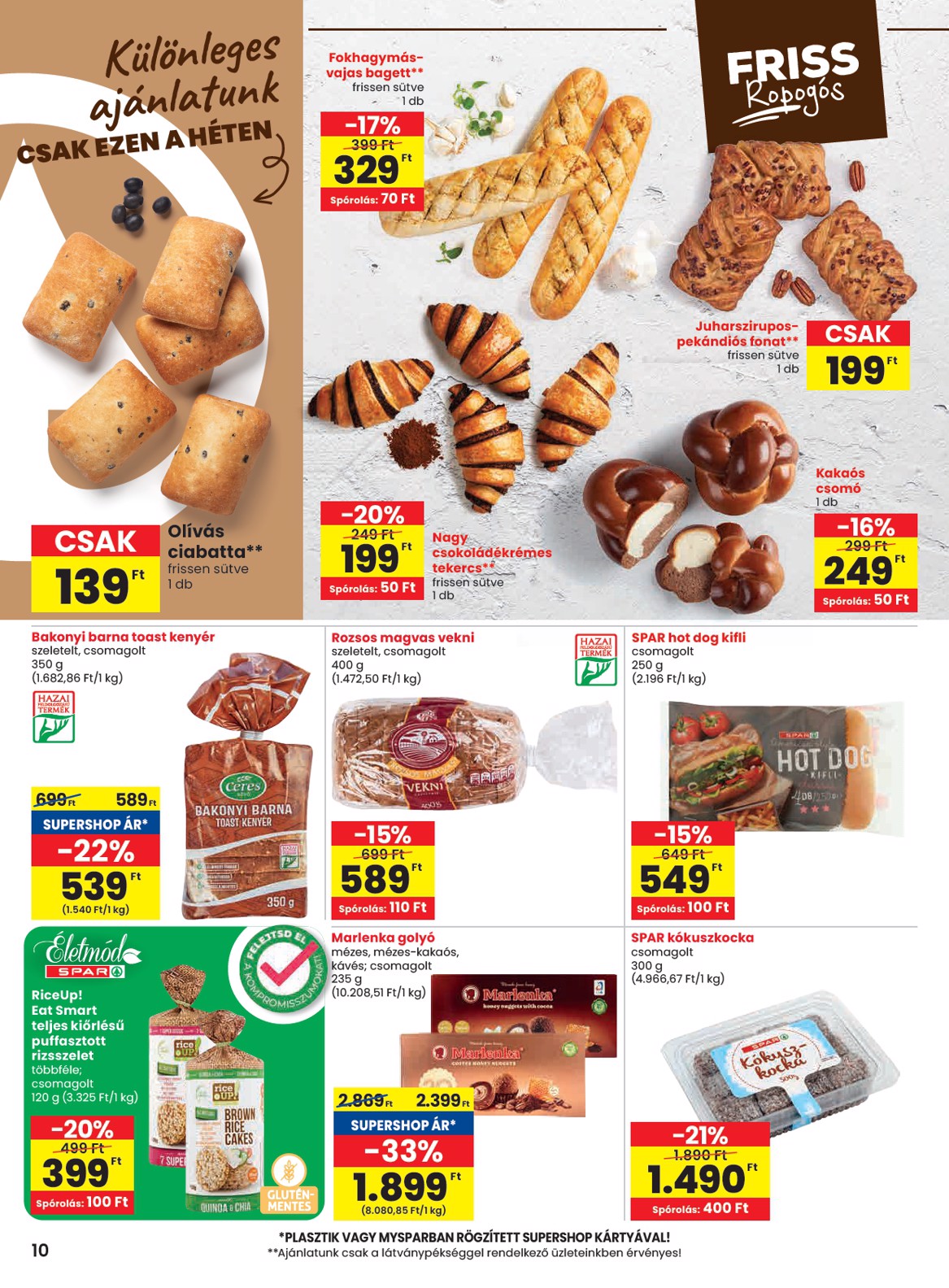spar - SPAR akciós újság, érvényes 06.05. - 06.11. - page: 10
