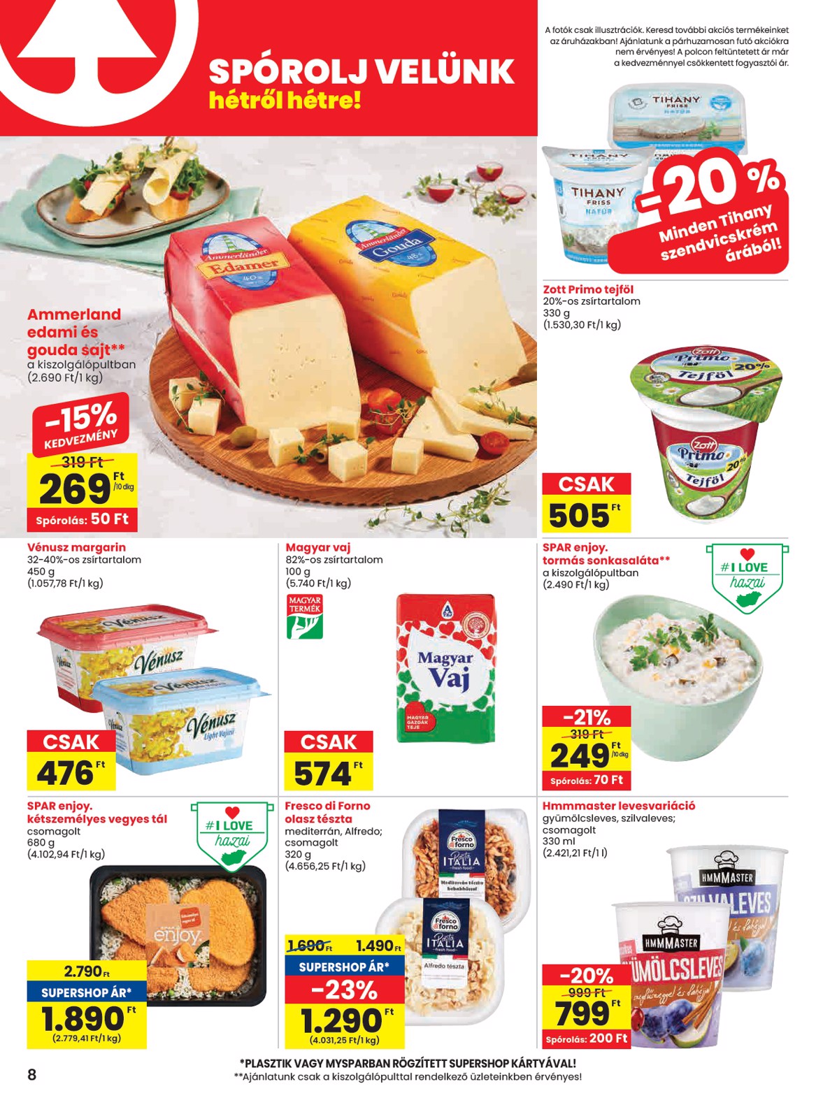 spar - SPAR akciós újság, érvényes 06.05. - 06.11. - page: 8