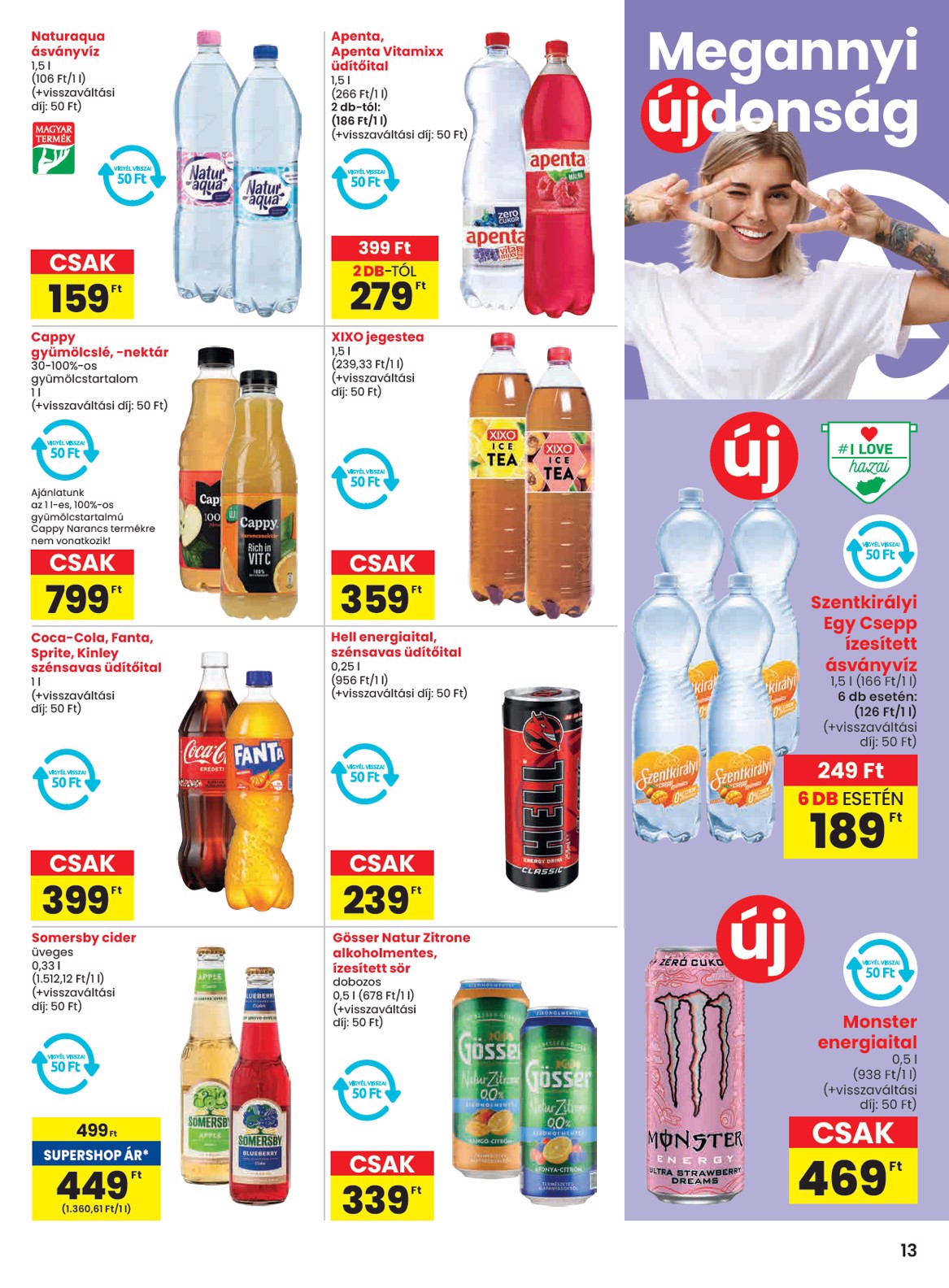 spar - SPAR akciós újság, érvényes 06.05. - 06.11. - page: 13