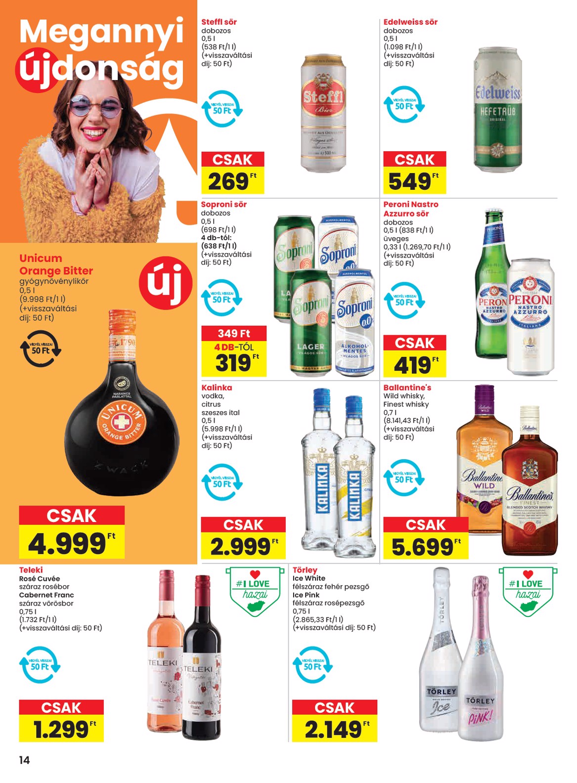 spar - SPAR akciós újság, érvényes 06.05. - 06.11. - page: 14