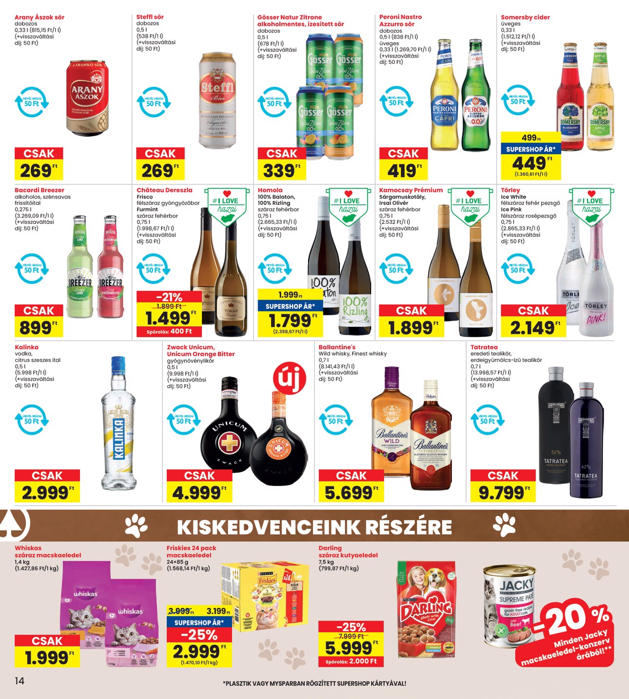spar - INTERSPAR akciós újság, érvényes 06.05. - 06.11. - page: 14
