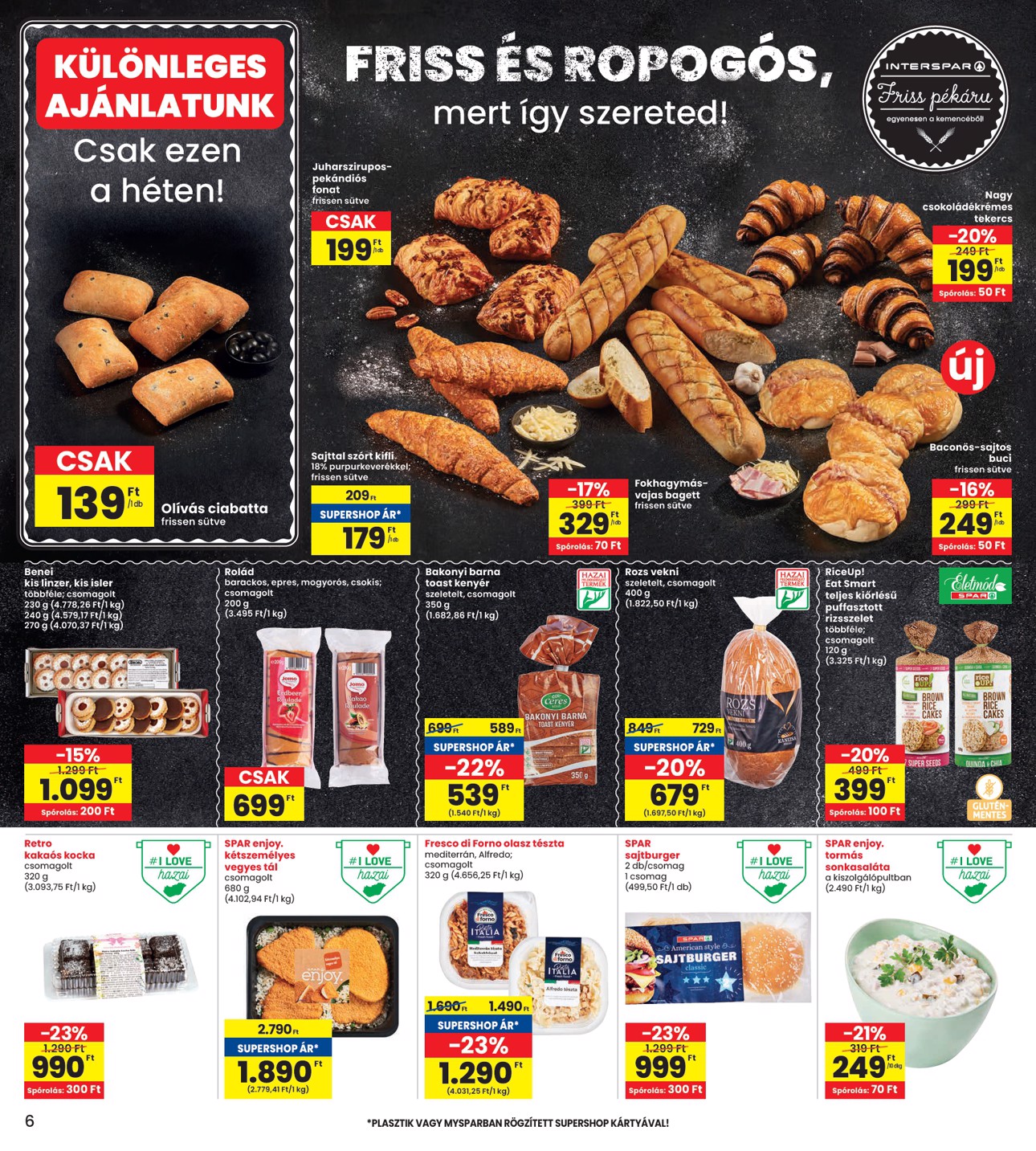 spar - INTERSPAR akciós újság, érvényes 06.05. - 06.11. - page: 6