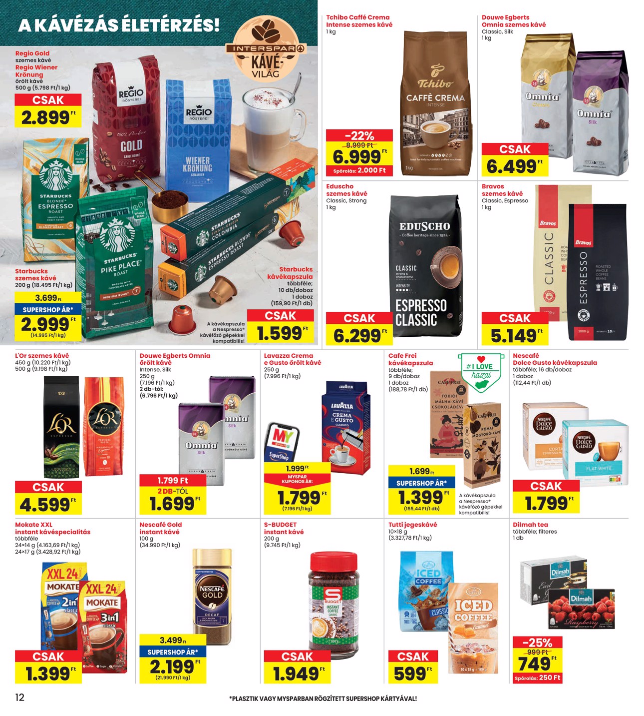 spar - INTERSPAR akciós újság, érvényes 06.05. - 06.11. - page: 12