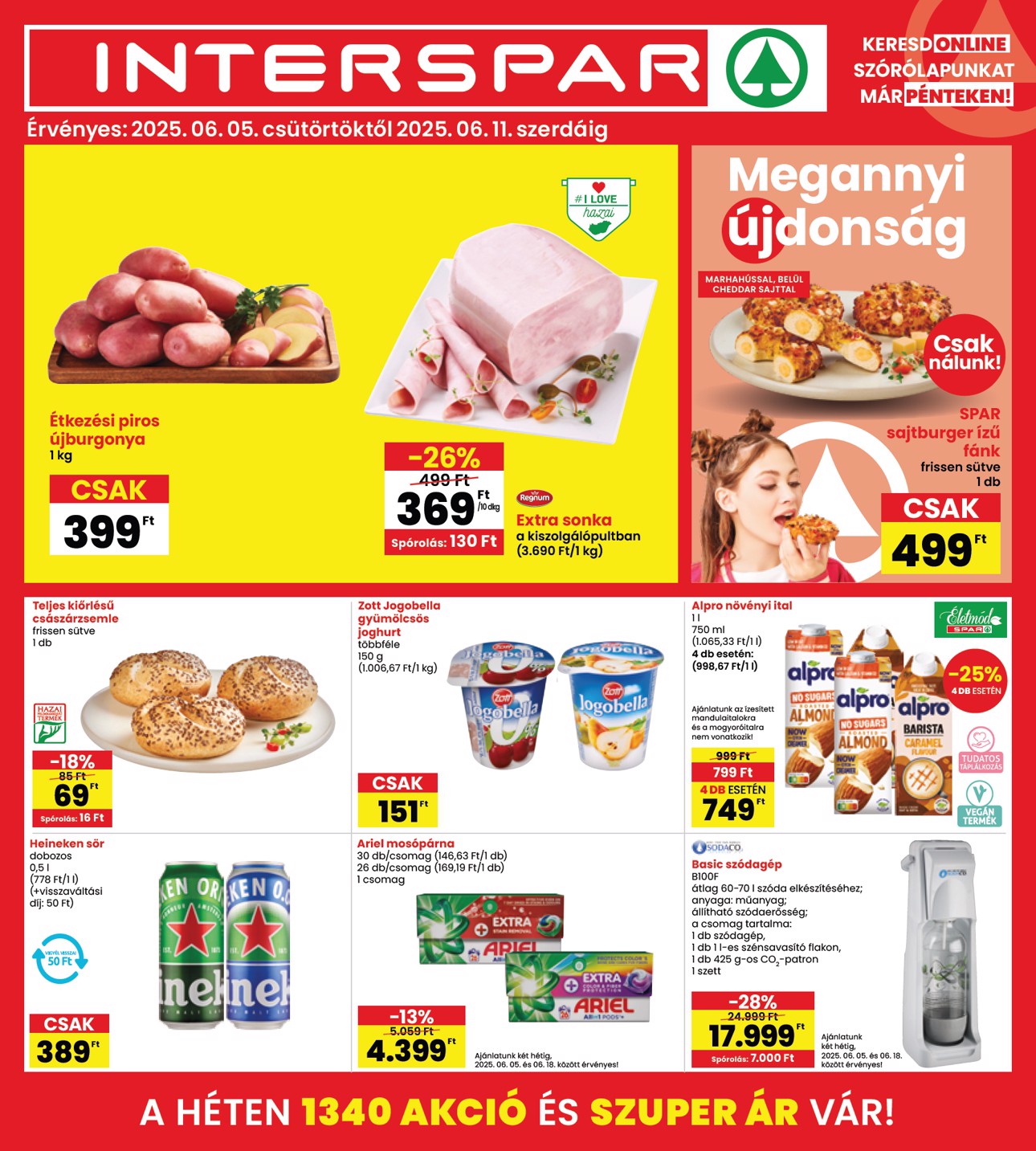 spar - INTERSPAR akciós újság, érvényes 06.05. - 06.11.