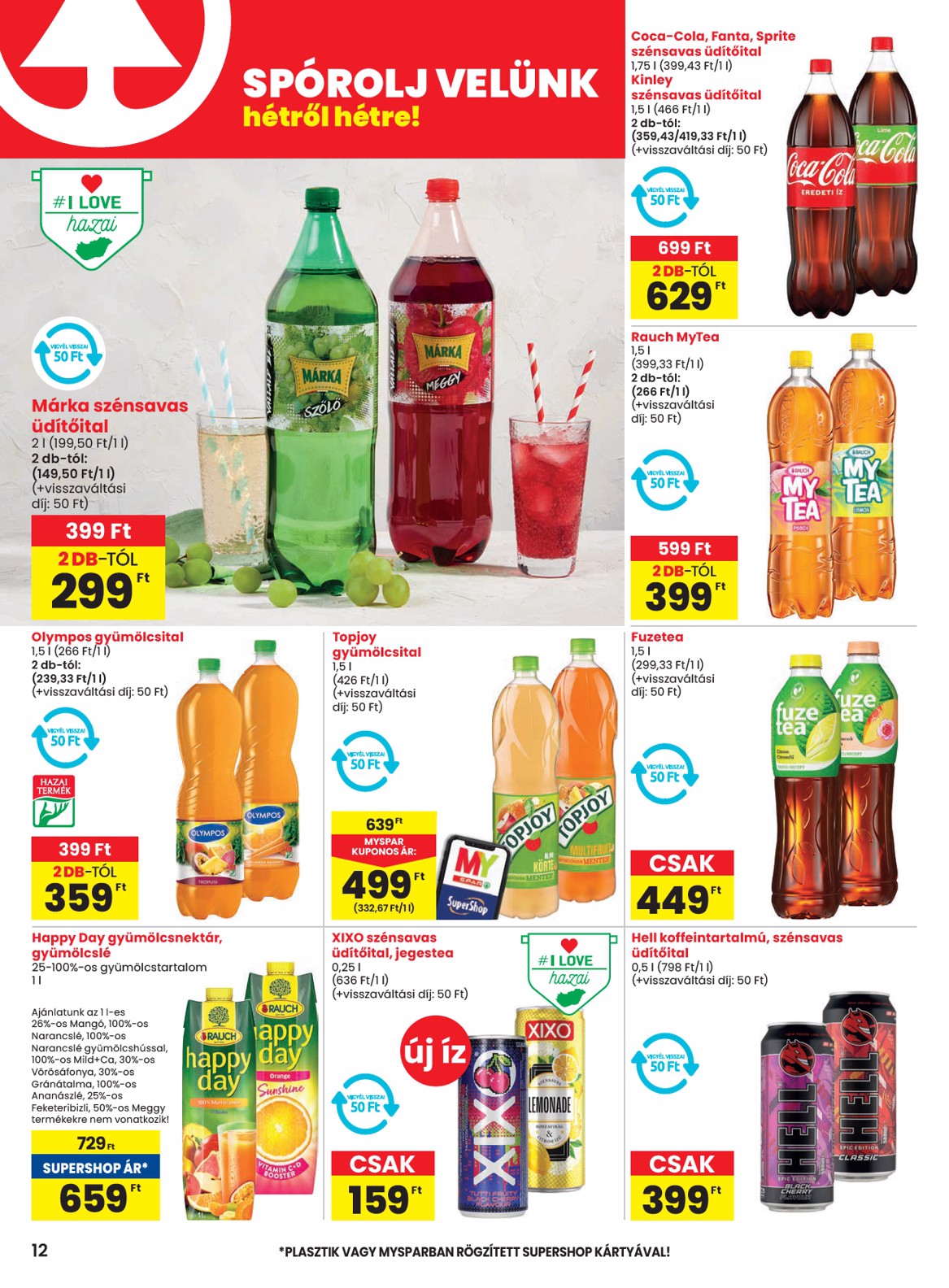 spar - SPAR akciós újság, érvényes 06.12. - 06.18. - page: 12