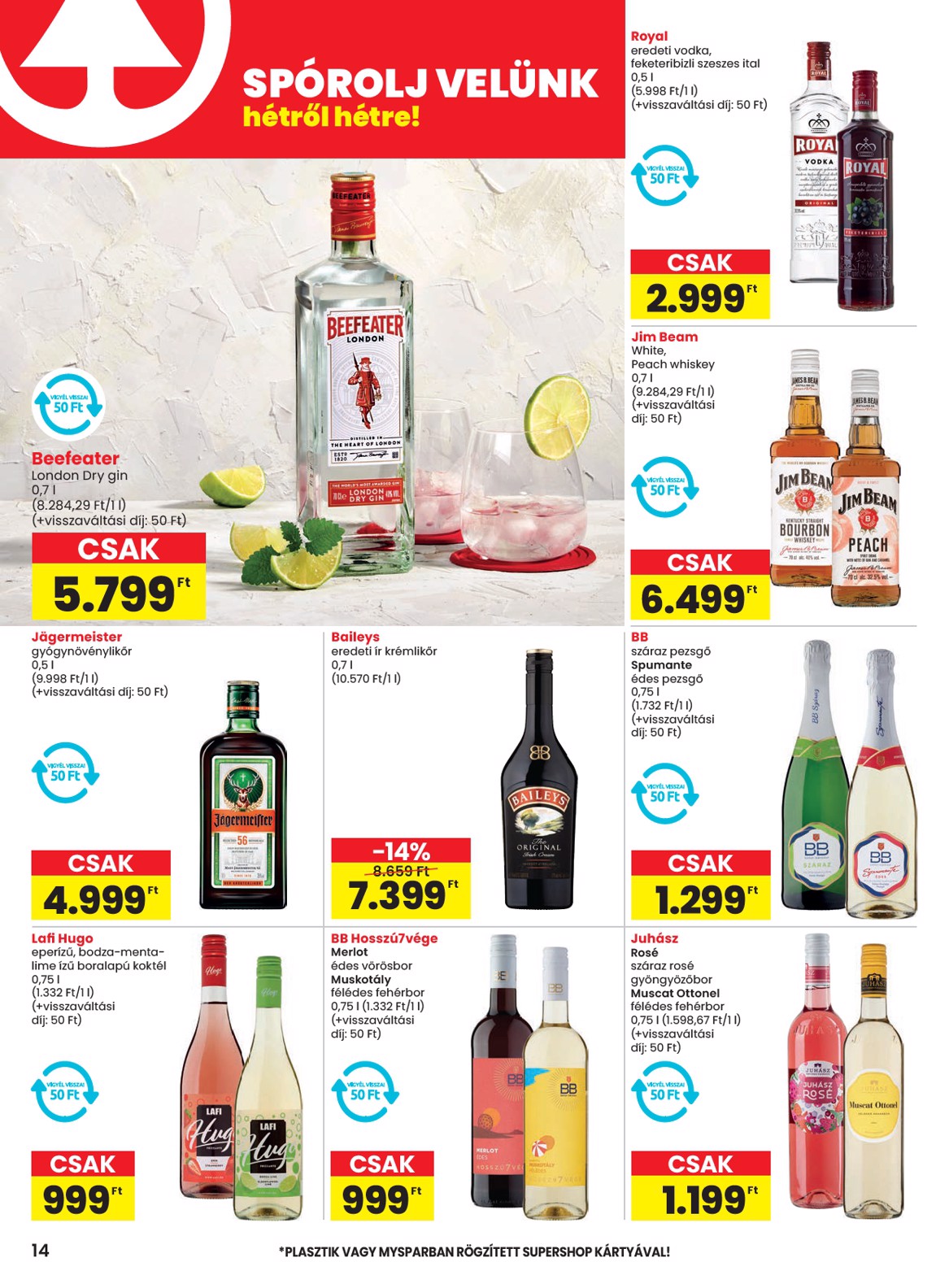 spar - SPAR akciós újság, érvényes 06.12. - 06.18. - page: 14