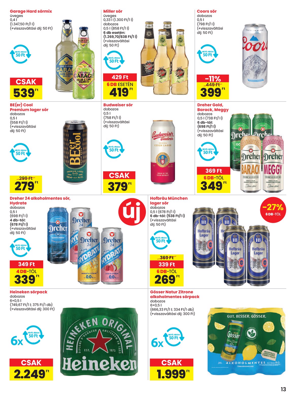 spar - SPAR akciós újság, érvényes 06.12. - 06.18. - page: 13