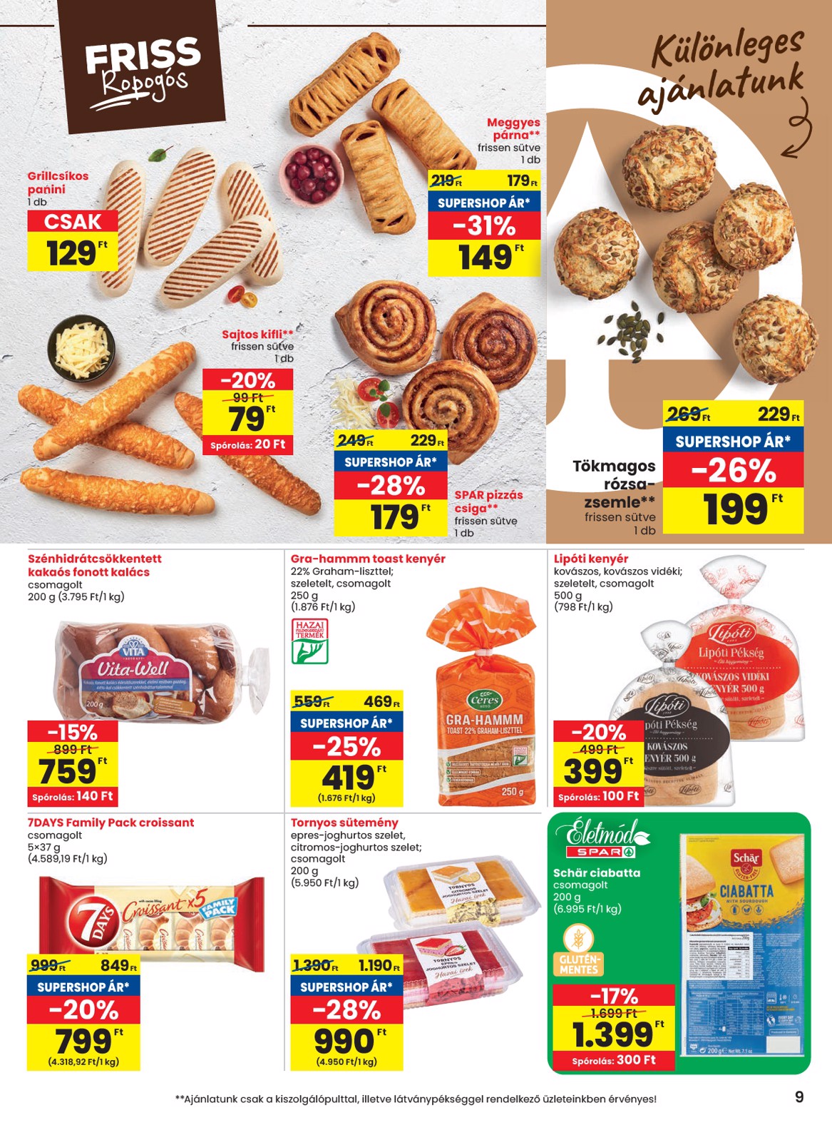 spar - SPAR akciós újság, érvényes 06.12. - 06.18. - page: 9