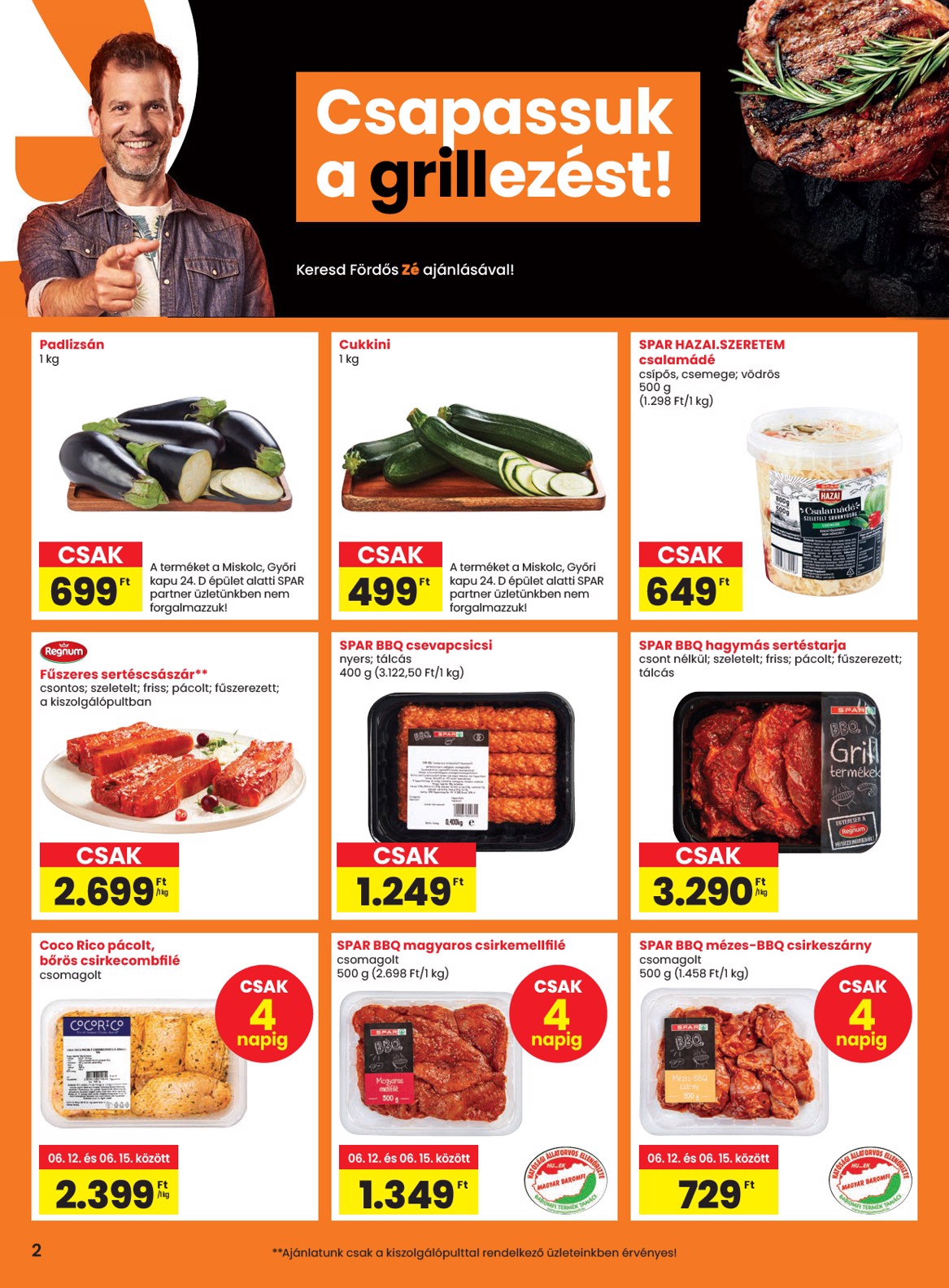 spar - SPAR akciós újság, érvényes 06.12. - 06.18. - page: 2