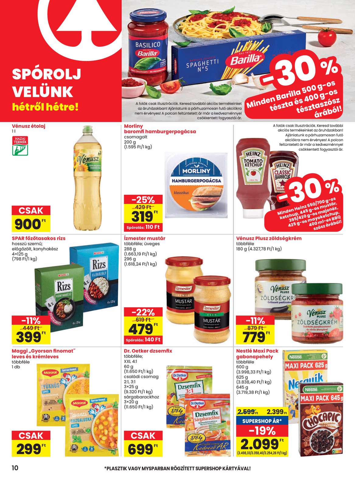 spar - SPAR akciós újság, érvényes 06.12. - 06.18. - page: 10