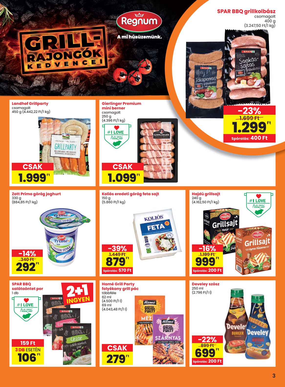 spar - SPAR akciós újság, érvényes 06.12. - 06.18. - page: 3